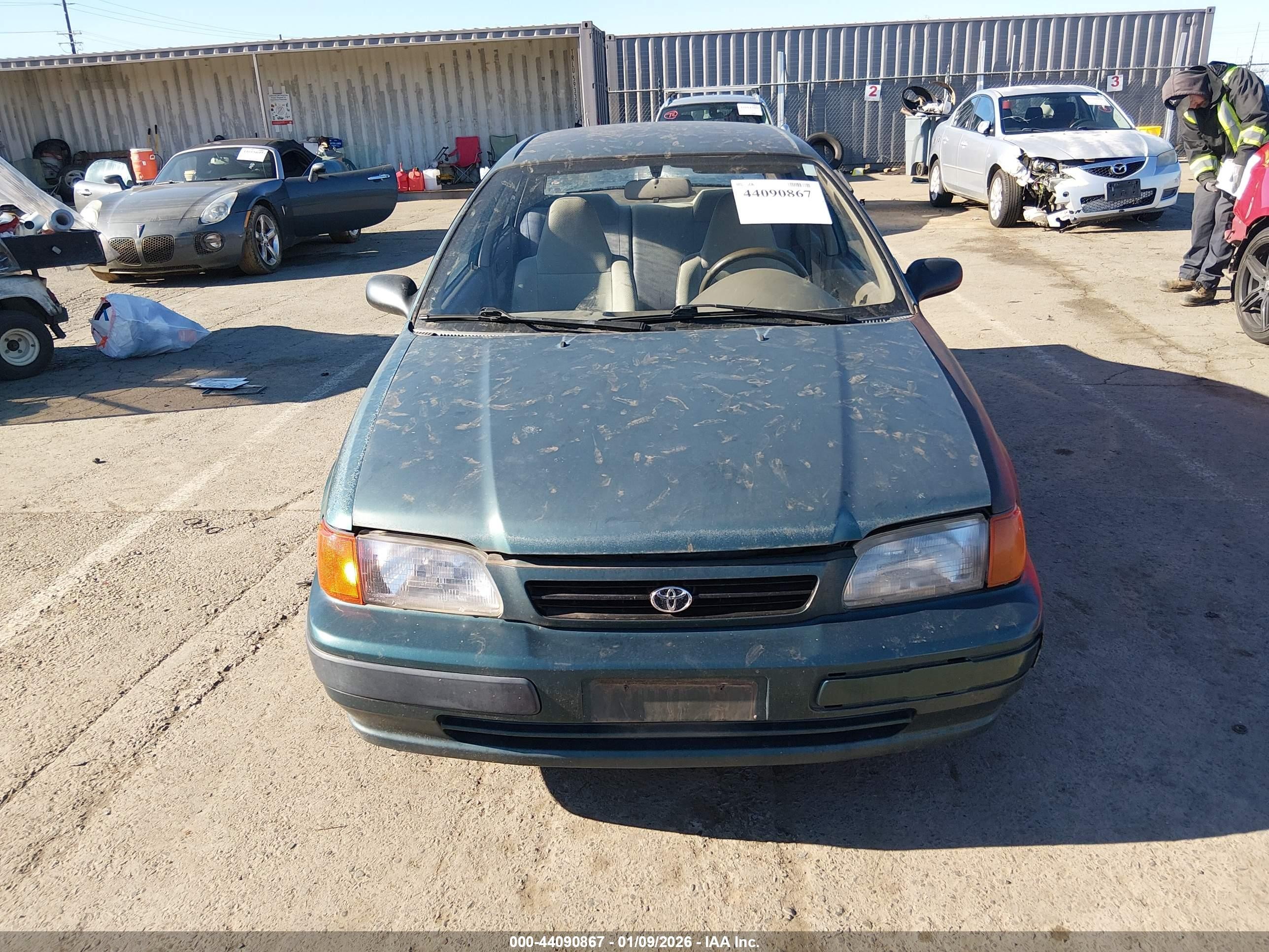 1995 Toyota Tercel Dx Зеленый vin: JT2EL56E1S0036501