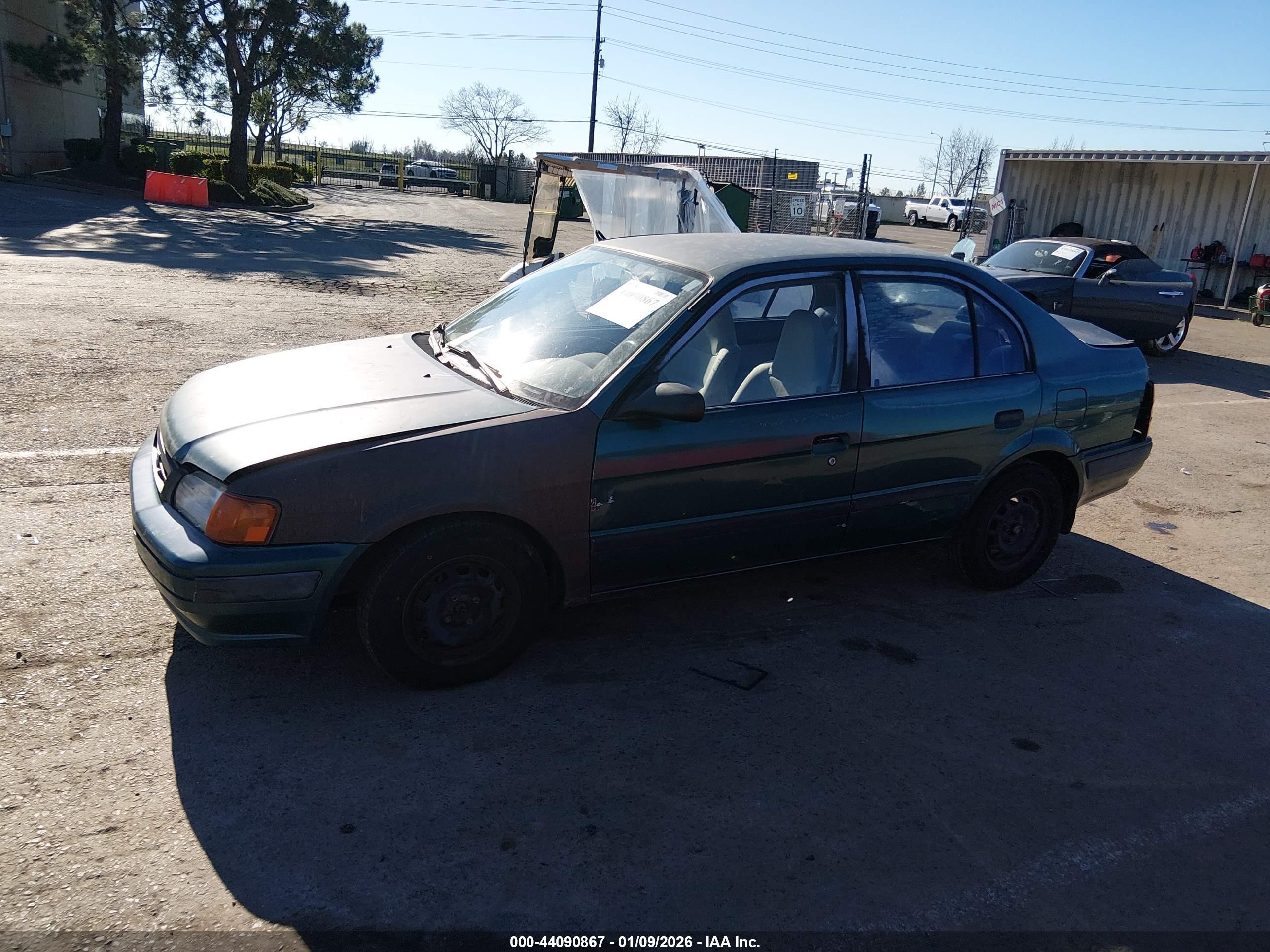 1995 Toyota Tercel Dx Зеленый vin: JT2EL56E1S0036501