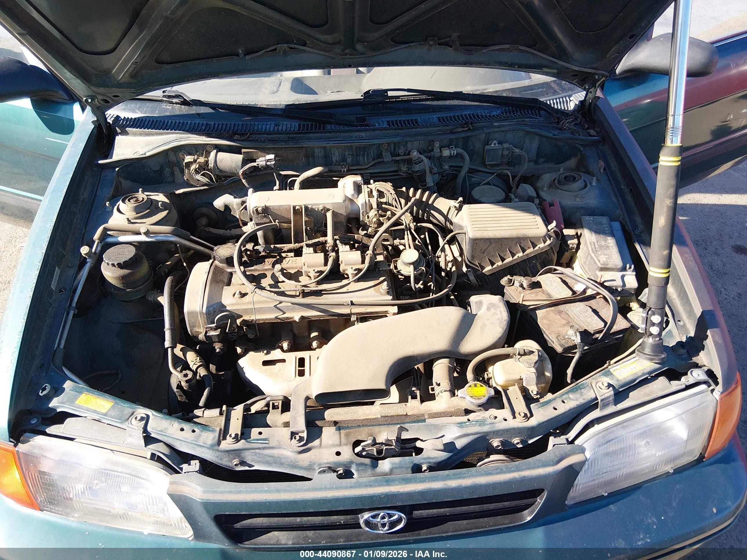 1995 Toyota Tercel Dx Зеленый vin: JT2EL56E1S0036501