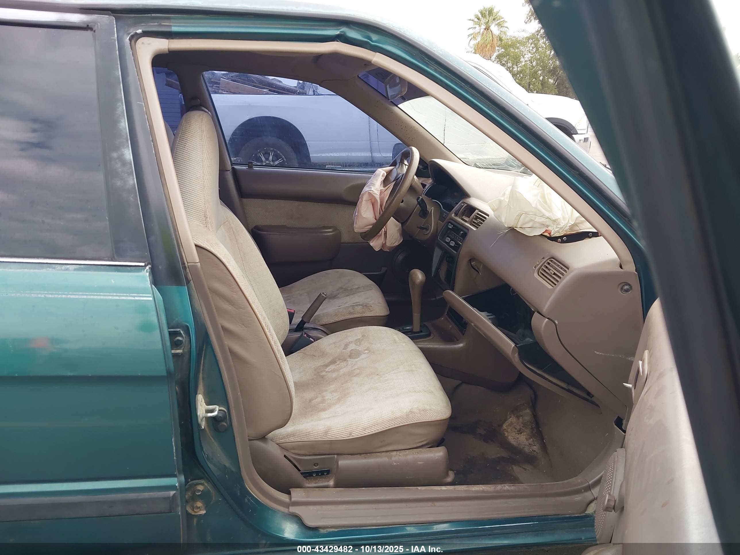 1995 Toyota Tercel Dx Green vin: JT2EL56E3S7026611