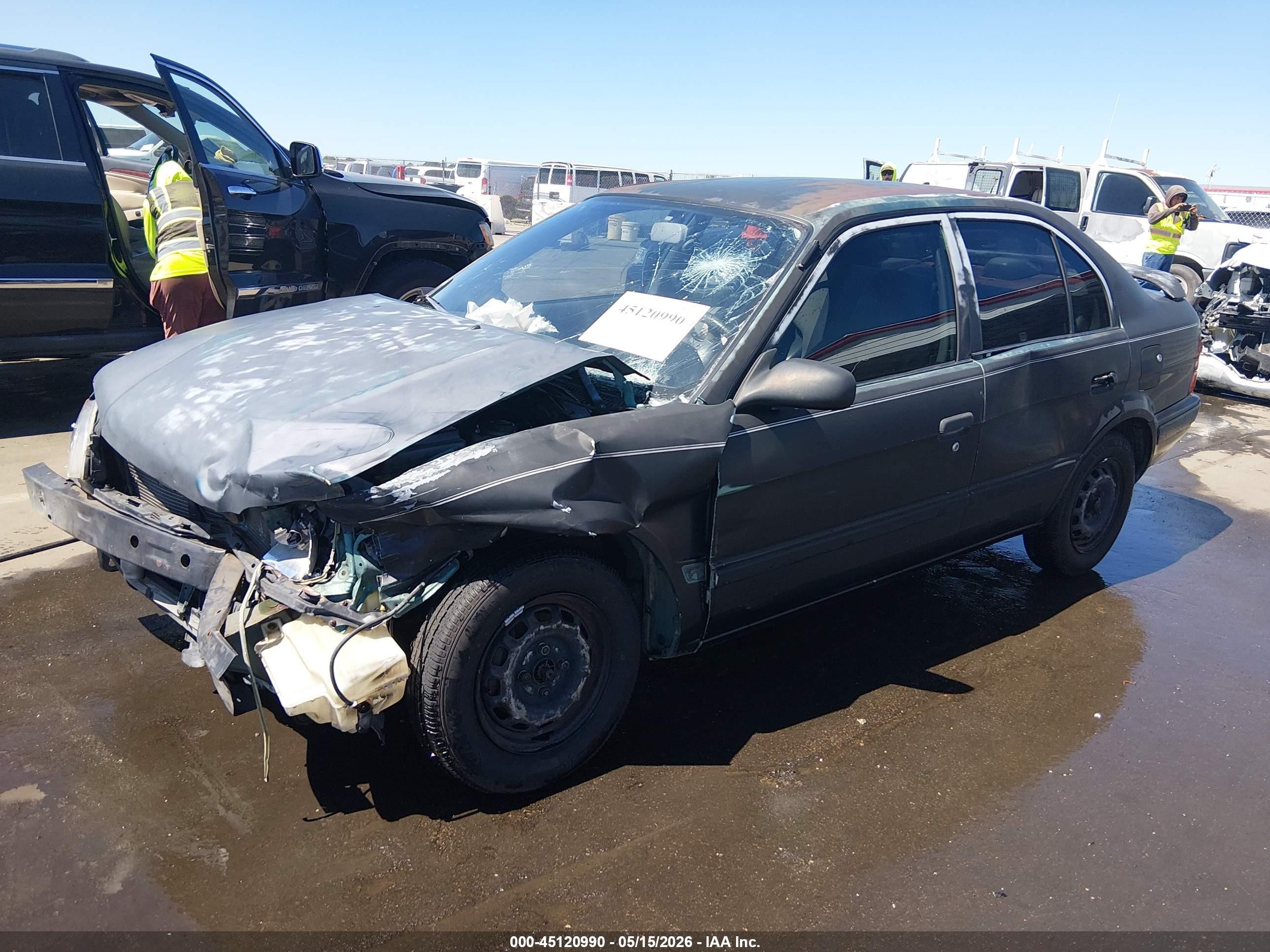 1995 Toyota Tercel Dx Black vin: JT2EL56E4S7009056