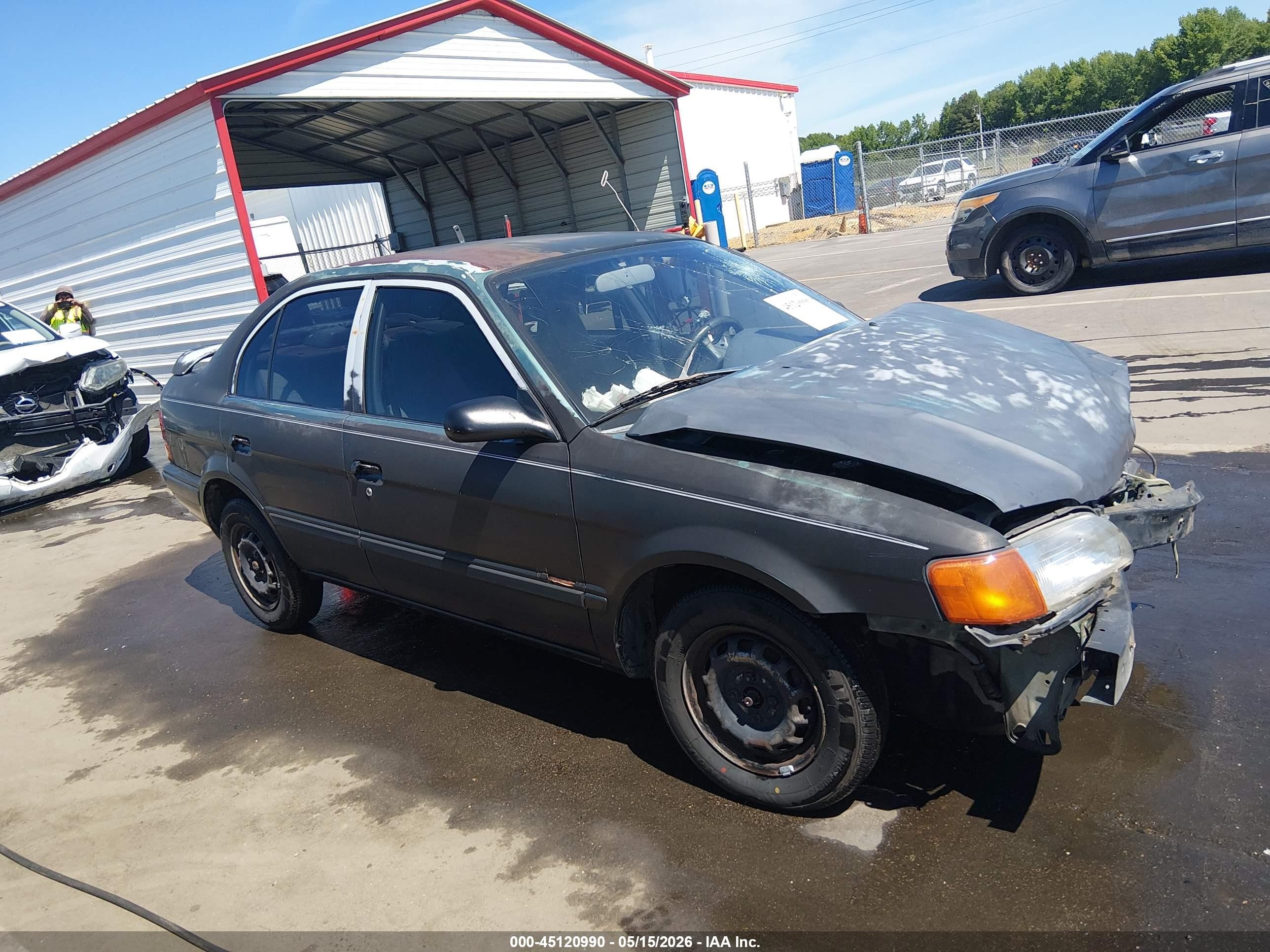 1995 Toyota Tercel Dx Black vin: JT2EL56E4S7009056