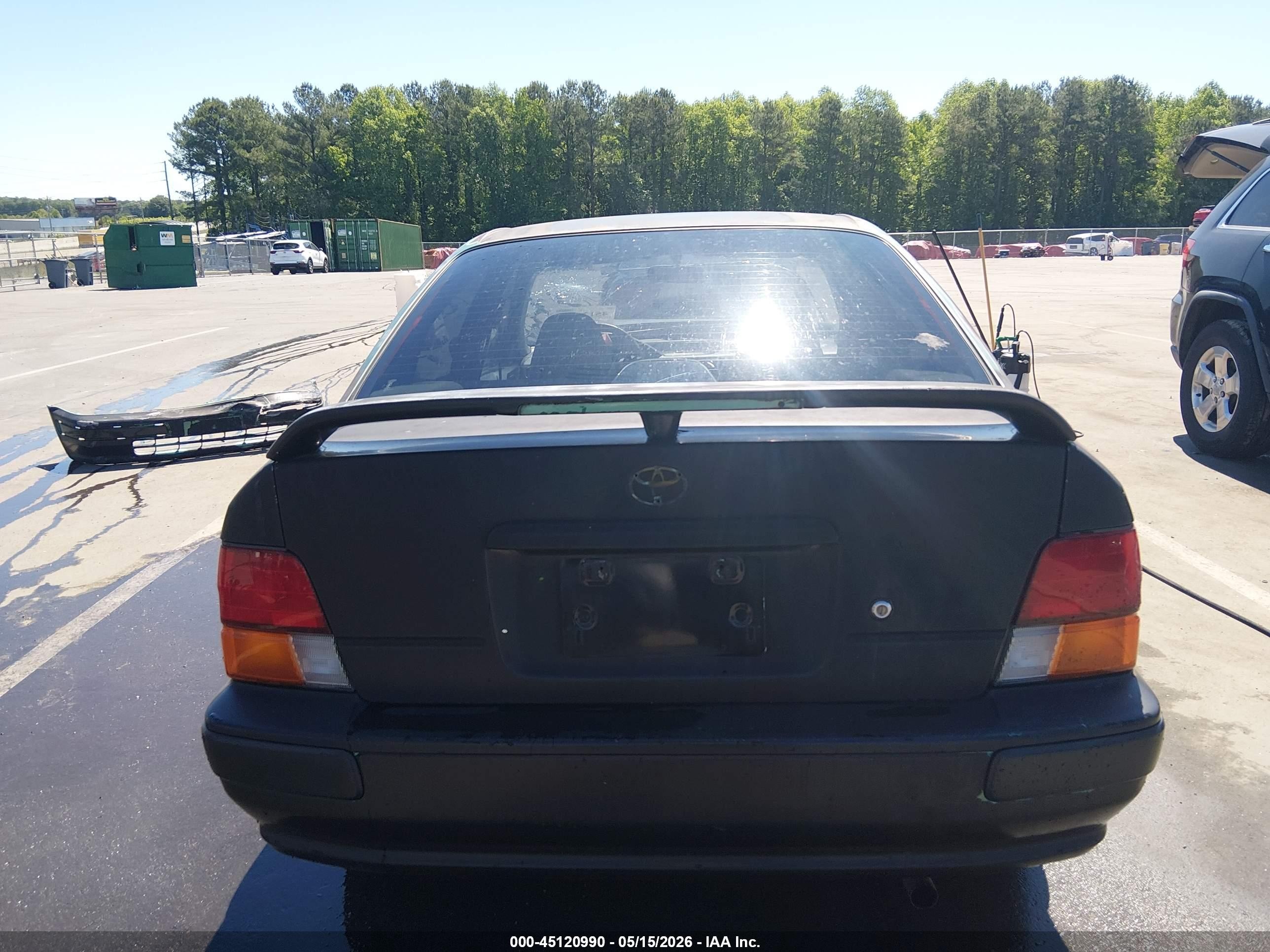 1995 Toyota Tercel Dx Black vin: JT2EL56E4S7009056