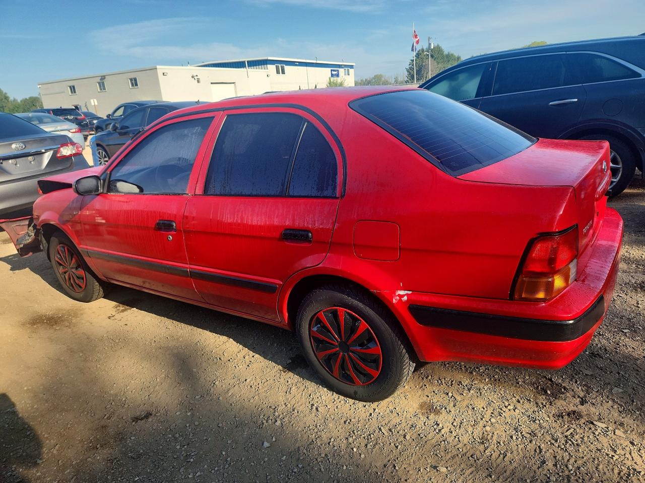 1995 Toyota Tercel Dx Красный vin: JT2EL56E4S7011535