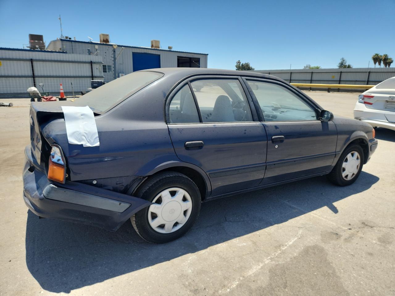 1995 Toyota Tercel Dx Blue vin: JT2EL56E4S7035348