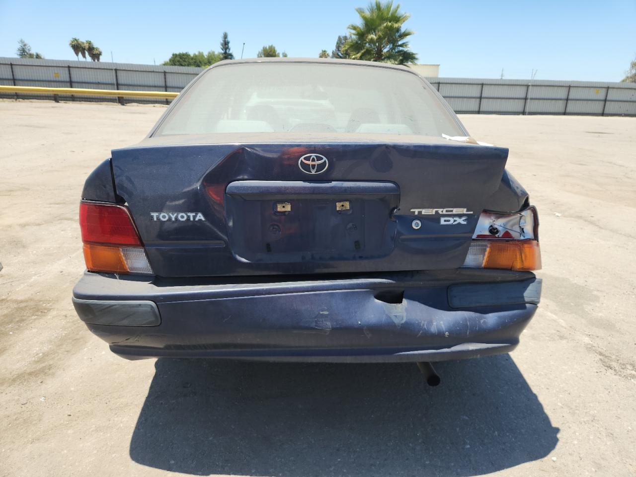 1995 Toyota Tercel Dx Blue vin: JT2EL56E4S7035348