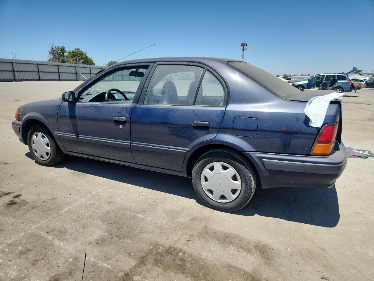 1995 Toyota Tercel Dx Blue vin: JT2EL56E4S7035348