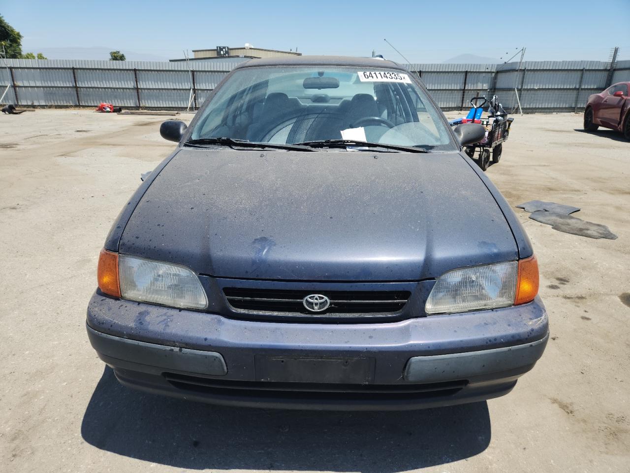 1995 Toyota Tercel Dx Blue vin: JT2EL56E4S7035348
