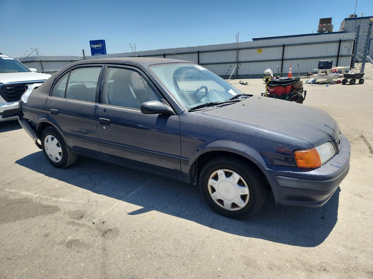 1995 Toyota Tercel Dx Blue vin: JT2EL56E4S7035348
