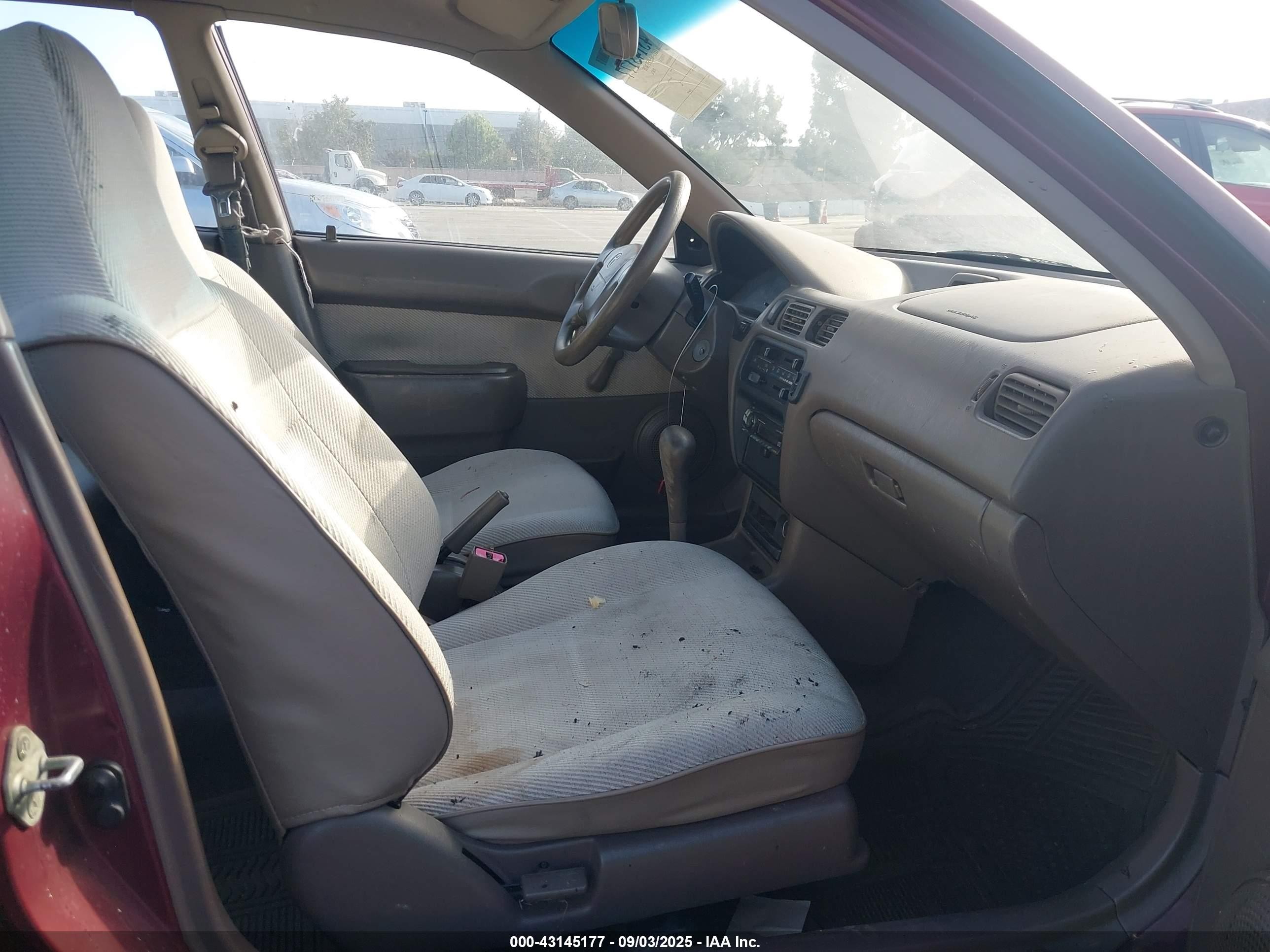 1995 Toyota Tercel Dx Red vin: JT2EL56E6S7025906