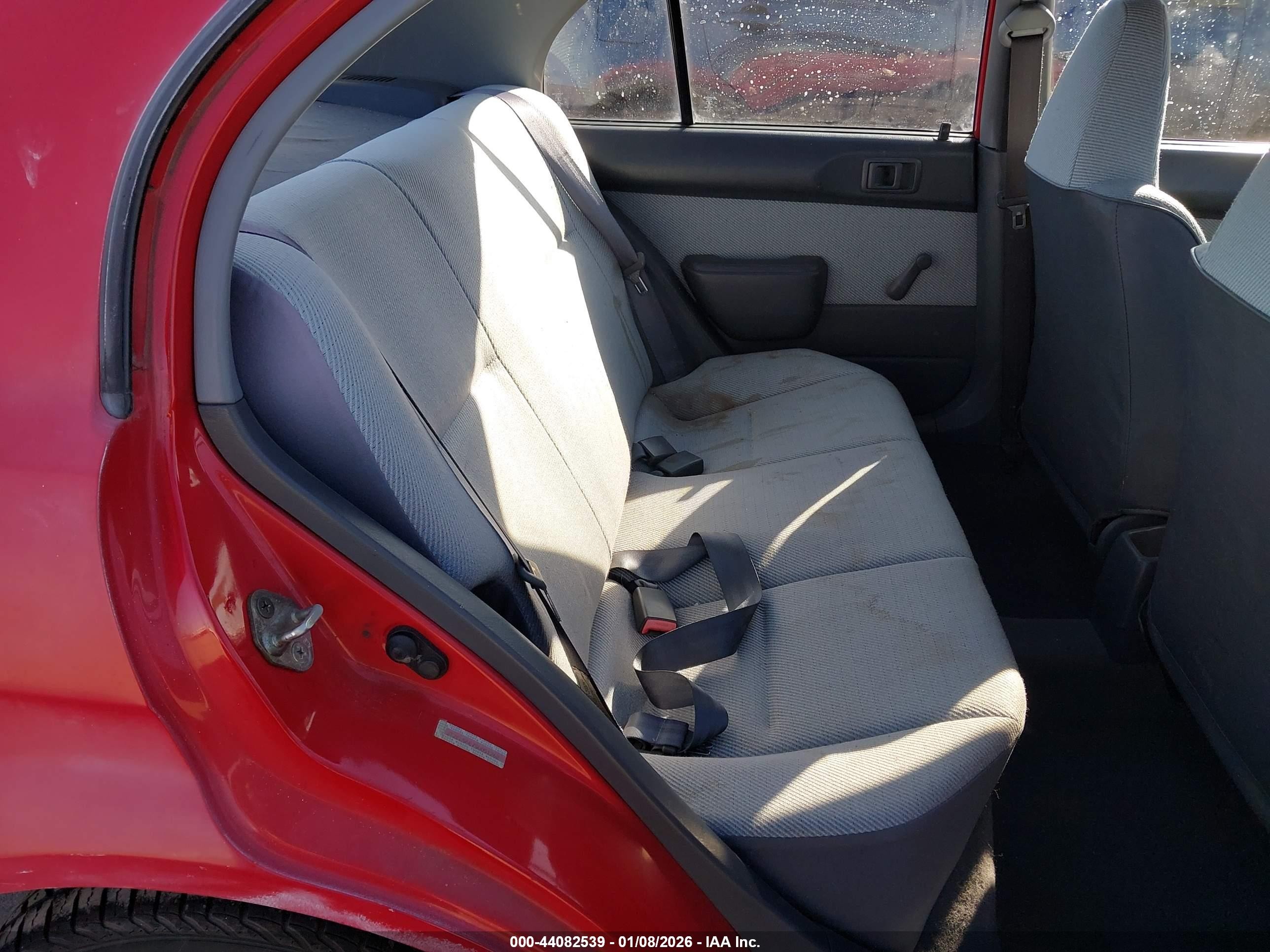 1995 Toyota Tercel Dx Красный vin: JT2EL56E7S0051262