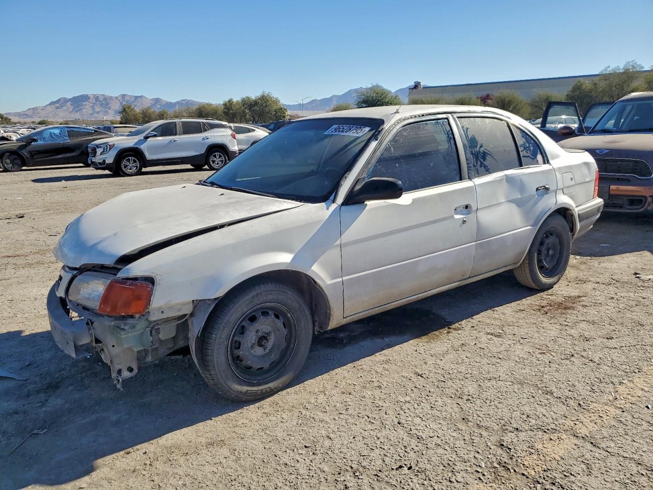 1995 Toyota Tercel Dx White vin: JT2EL56E7S7017328