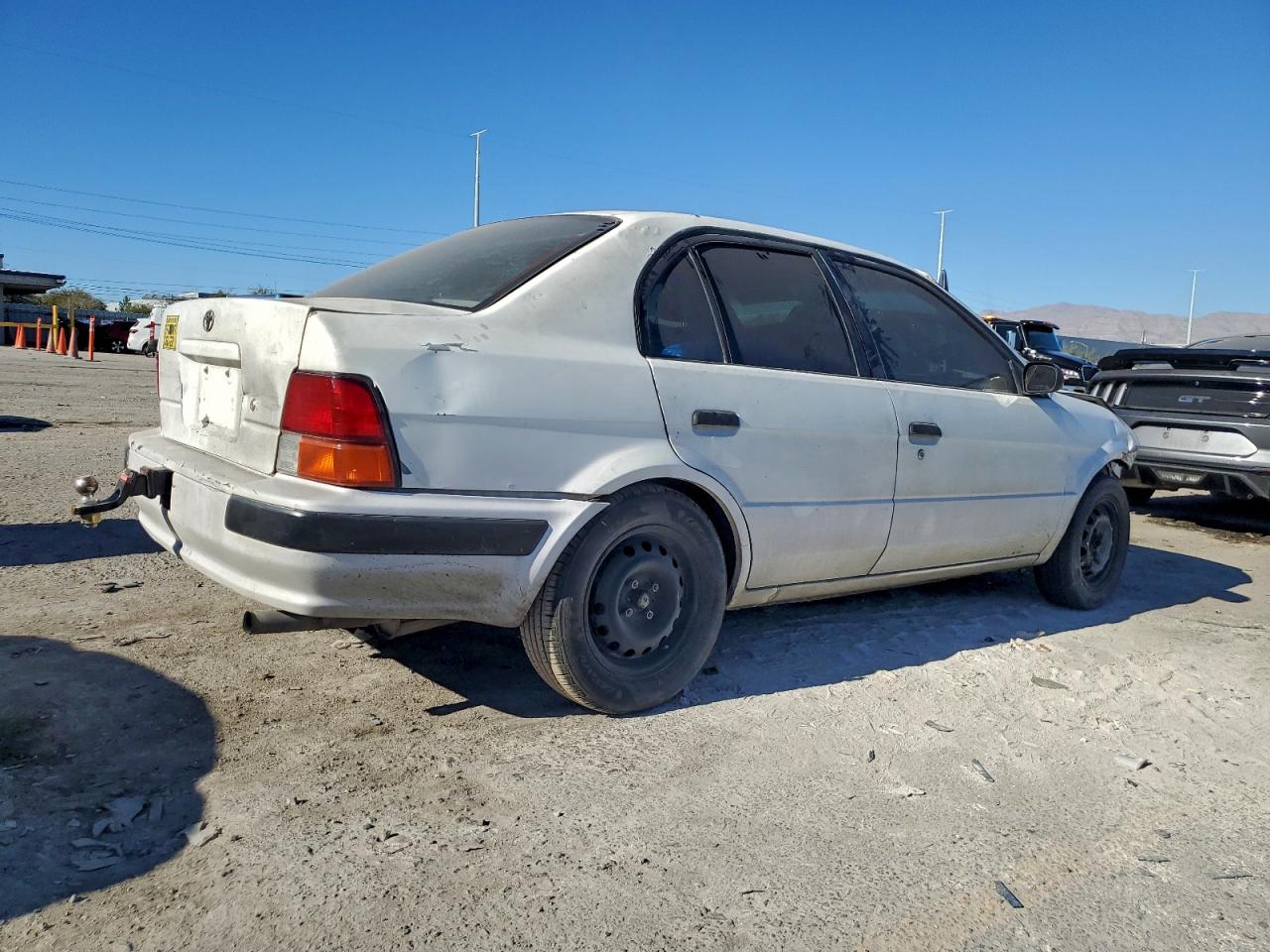 1995 Toyota Tercel Dx White vin: JT2EL56E7S7017328