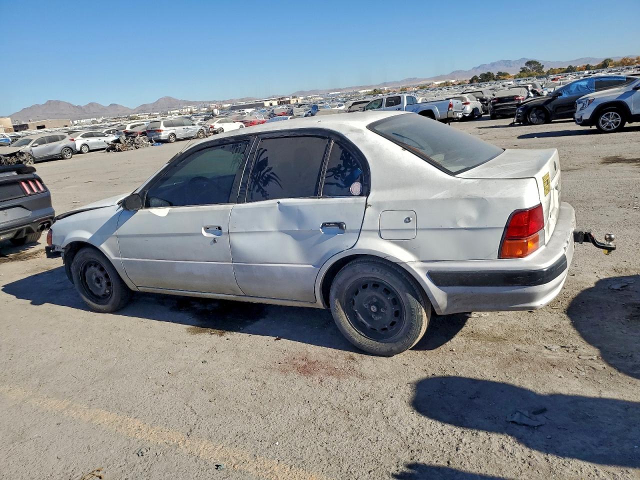1995 Toyota Tercel Dx White vin: JT2EL56E7S7017328