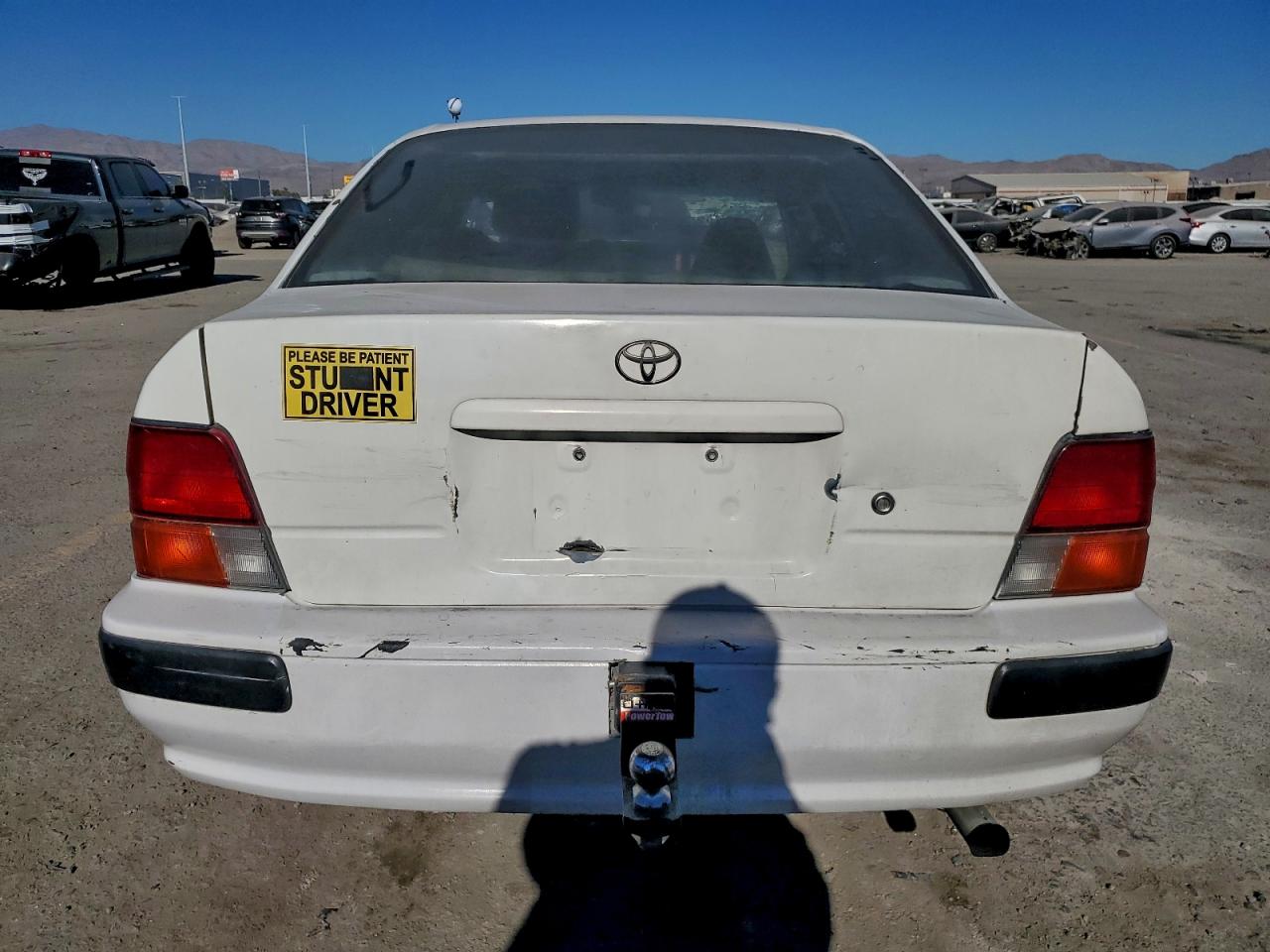 1995 Toyota Tercel Dx White vin: JT2EL56E7S7017328