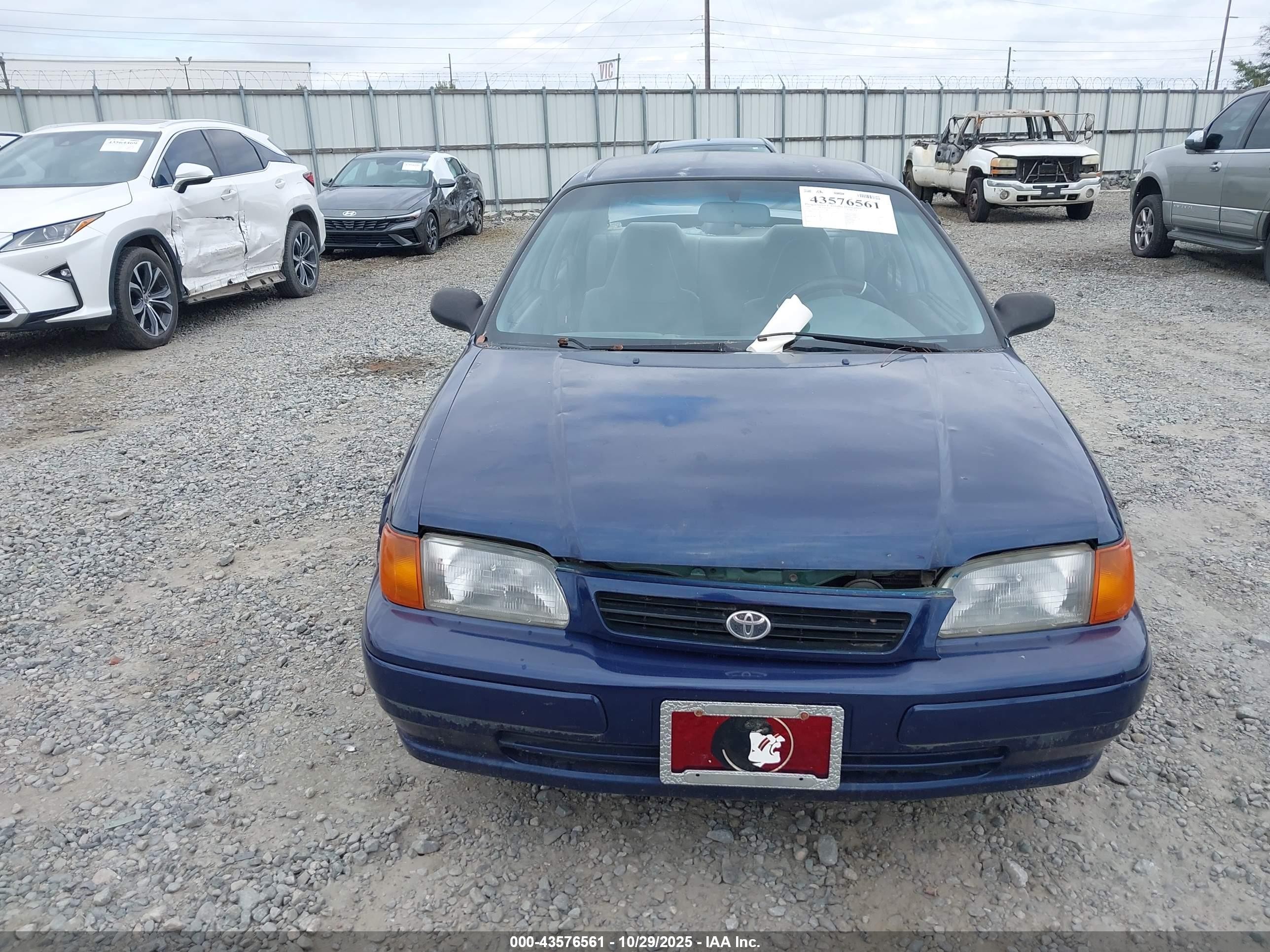 1995 Toyota Tercel Dx Blue vin: JT2EL56E7S7017863