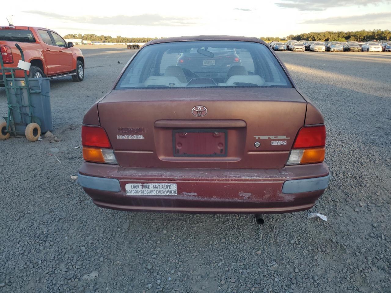1995 Toyota Tercel Dx Фиолетовый vin: JT2EL56E8S7010999