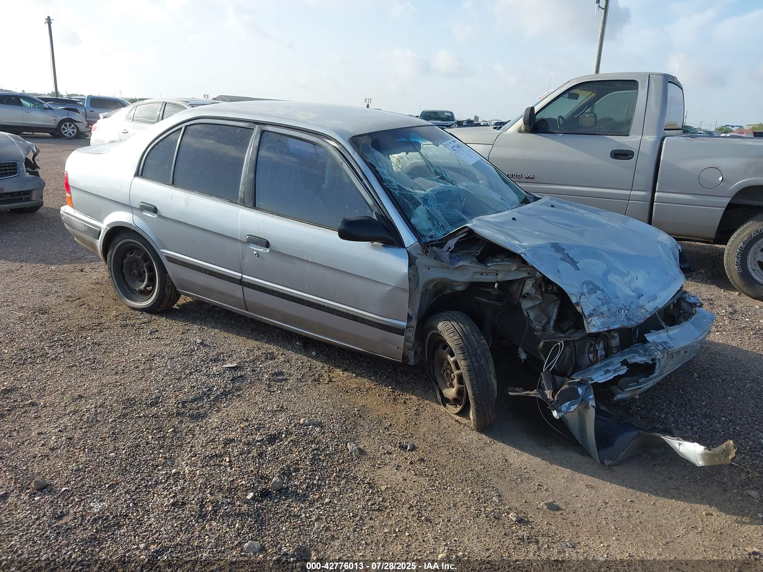 1995 Toyota Tercel Dx Silver vin: JT2EL56E8S7015569