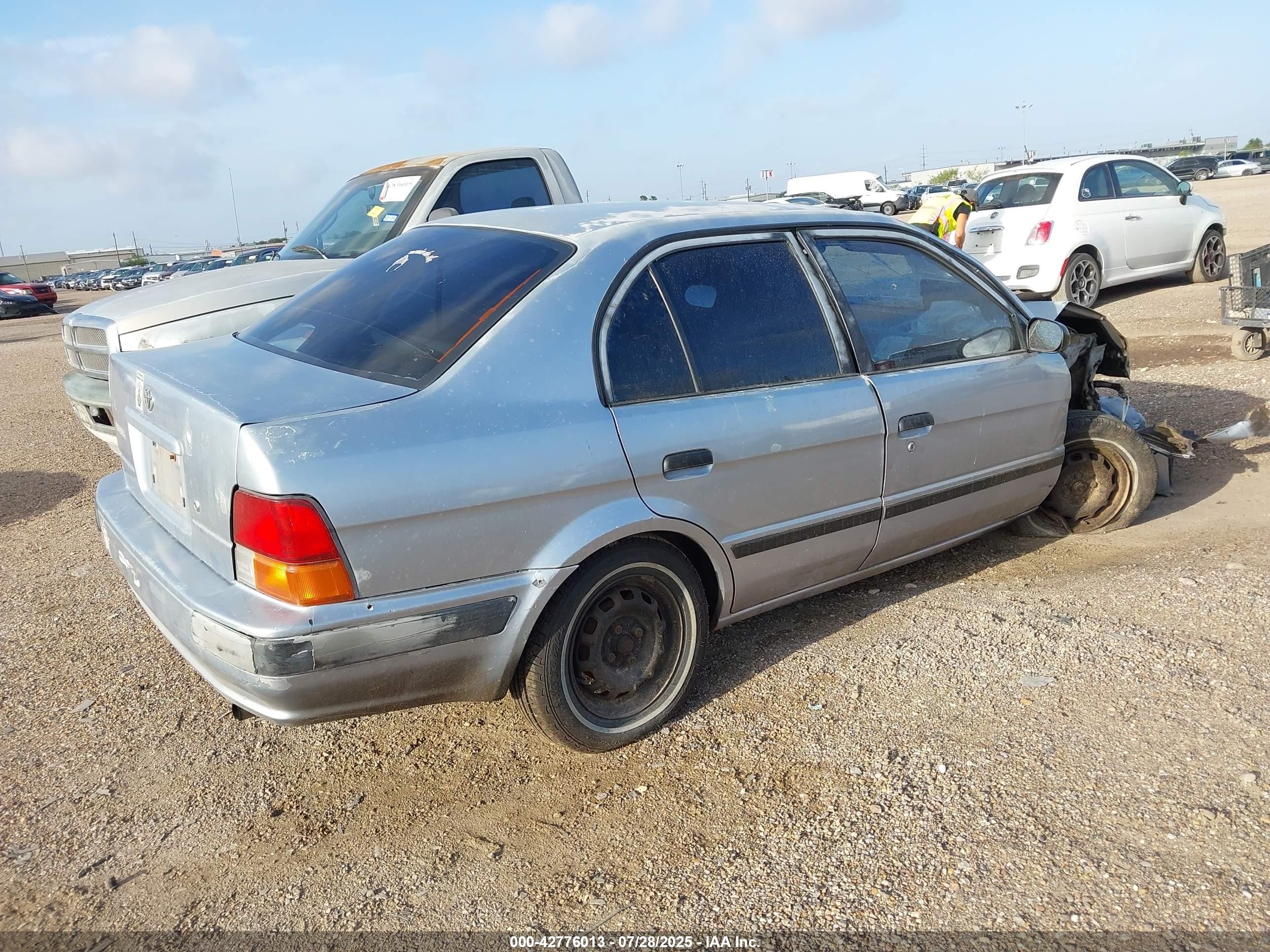 1995 Toyota Tercel Dx Silver vin: JT2EL56E8S7015569