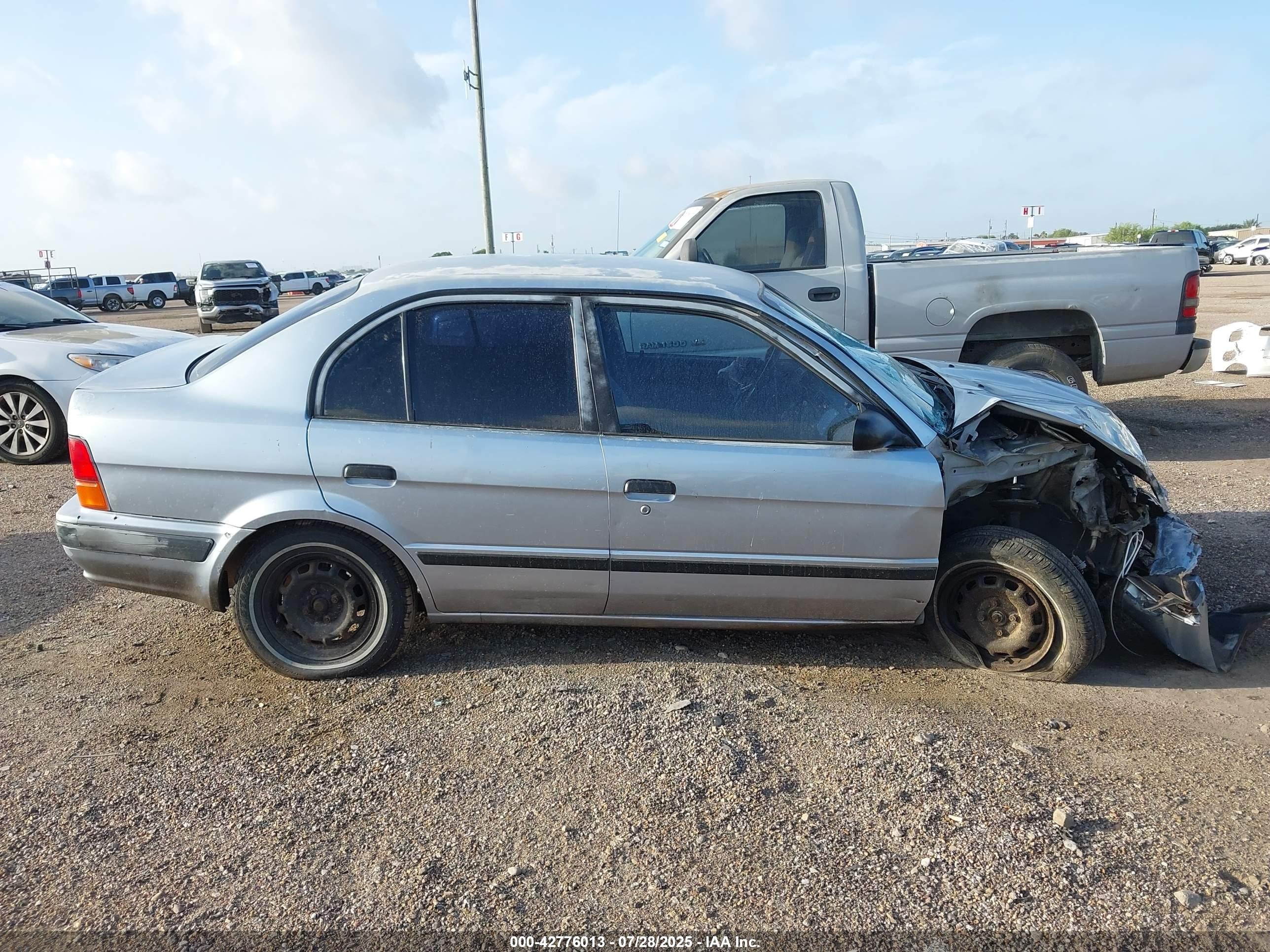 1995 Toyota Tercel Dx Silver vin: JT2EL56E8S7015569