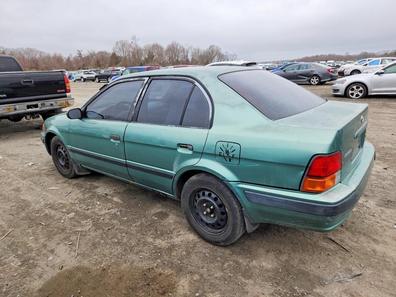 1995 Toyota Tercel Dx Turquoise vin: JT2EL56E8S7036163