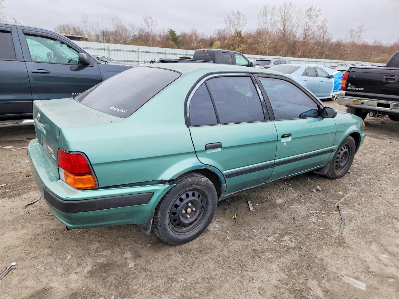 1995 Toyota Tercel Dx Turquoise vin: JT2EL56E8S7036163