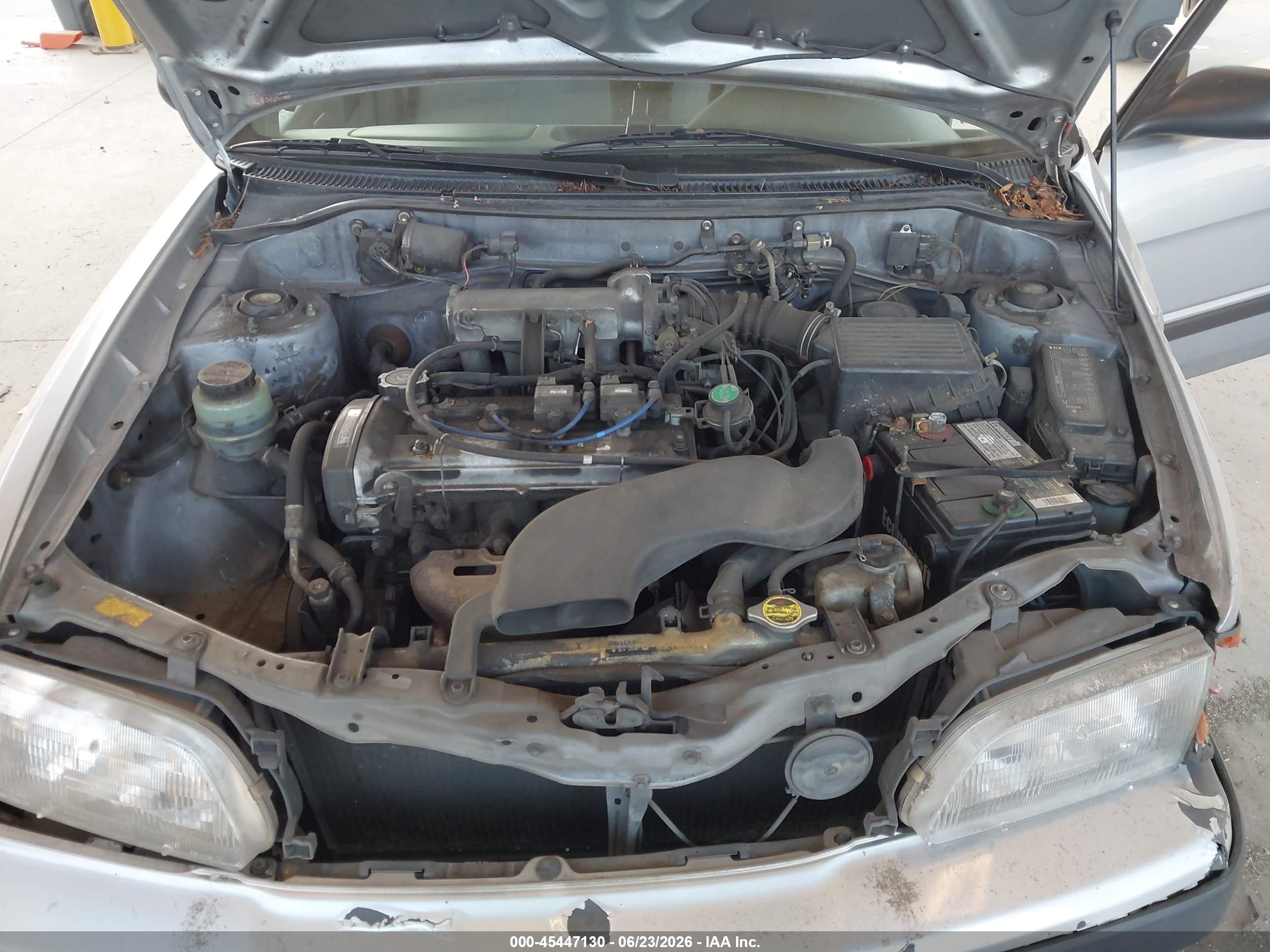 1995 Toyota Tercel Dx Silver vin: JT2EL56EXS0011807
