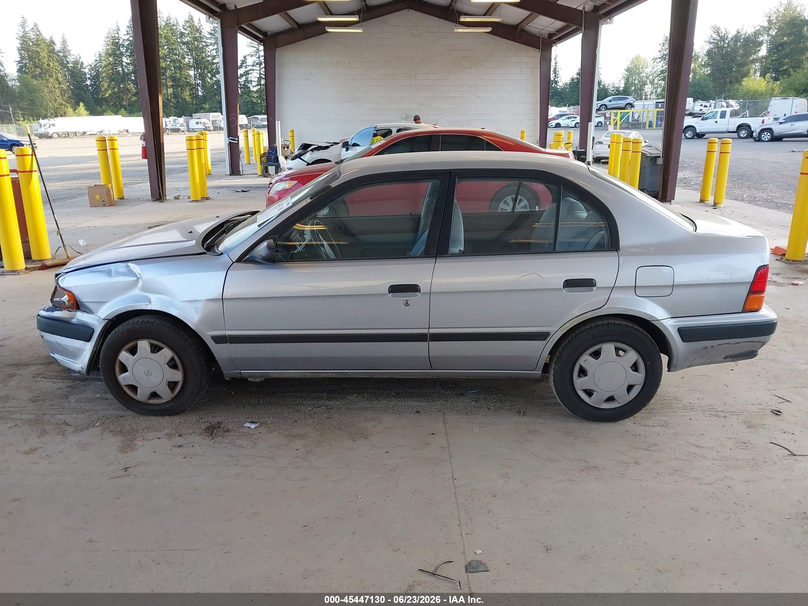 1995 Toyota Tercel Dx Silver vin: JT2EL56EXS0011807