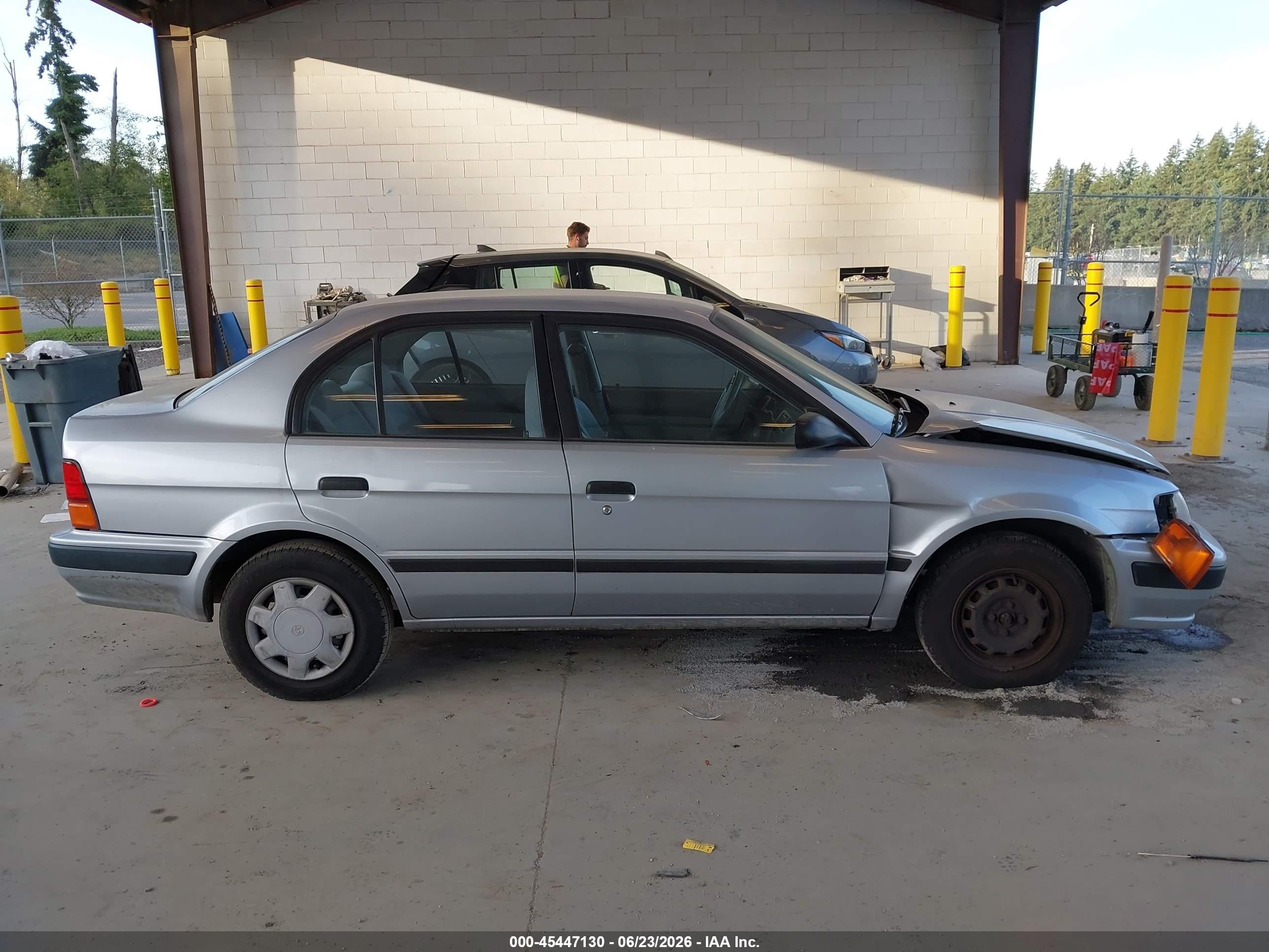 1995 Toyota Tercel Dx Silver vin: JT2EL56EXS0011807