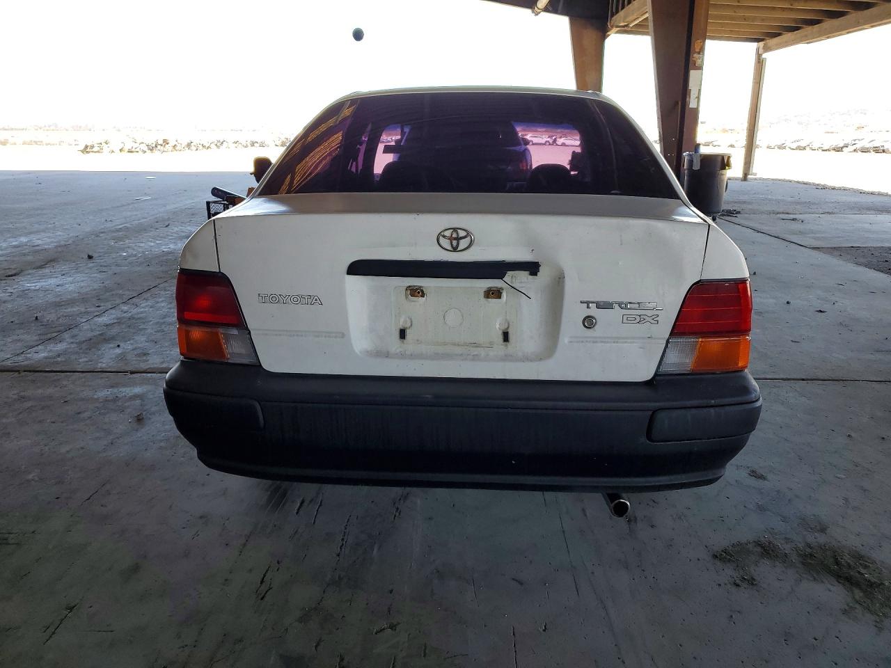1995 Toyota Tercel Dx Белый vin: JT2EL56EXS7009112