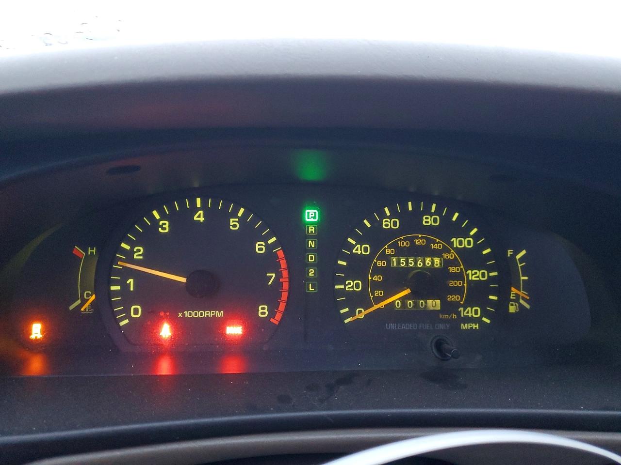 1995 Toyota Camry Le Green vin: JT2GK12E1S0124877