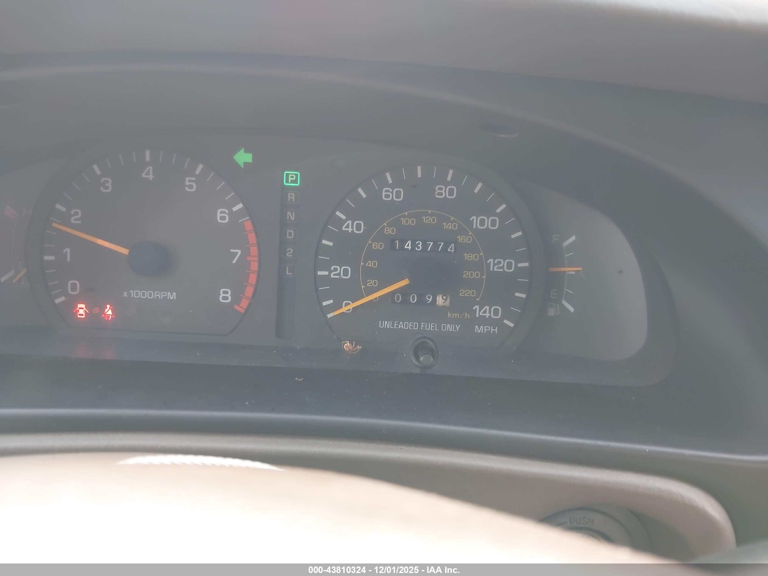1995 Toyota Camry Le Brown vin: JT2GK12E3S0101407