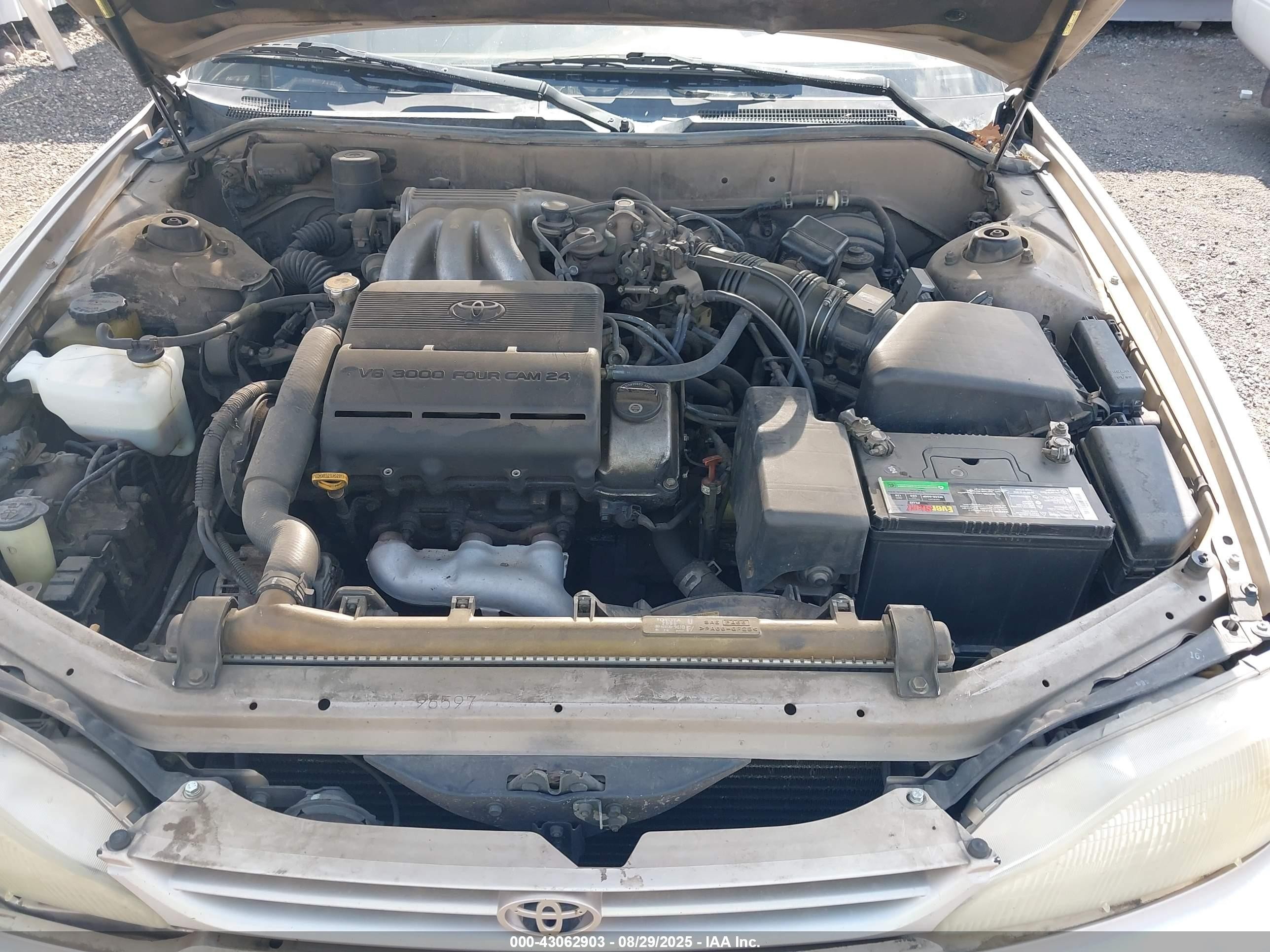 1995 Toyota Camry Xle Silver vin: JT2GK13E1S0104014