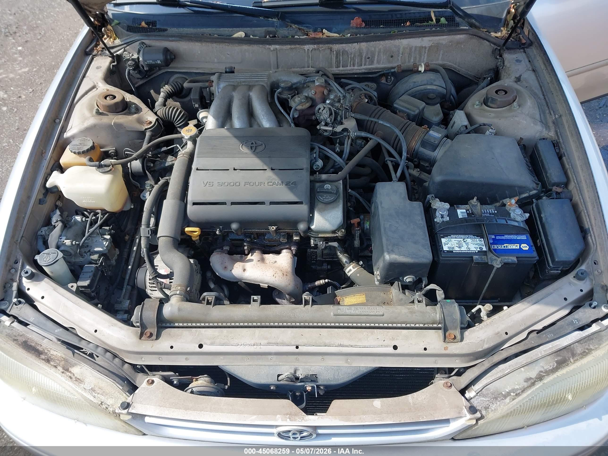 1995 Toyota Camry Xle Silver vin: JT2GK13E4S0090366