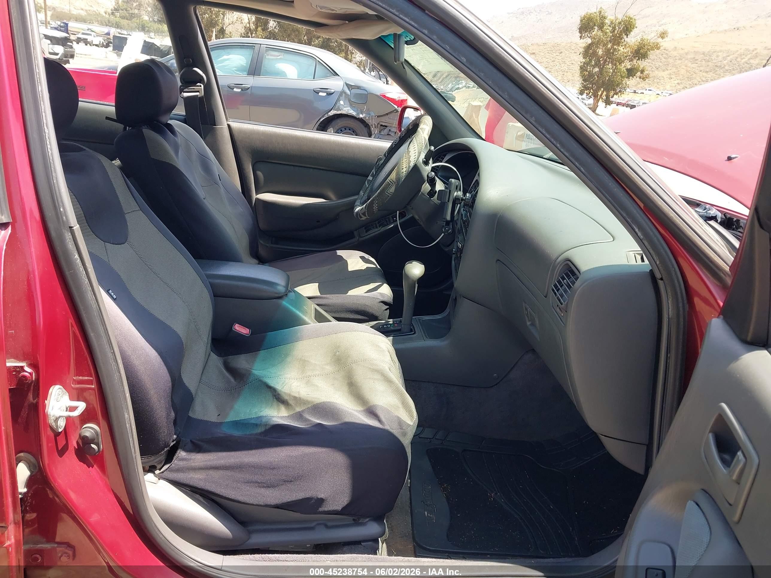 1995 Toyota Camry Xle Red vin: JT2GK13E4S0099875