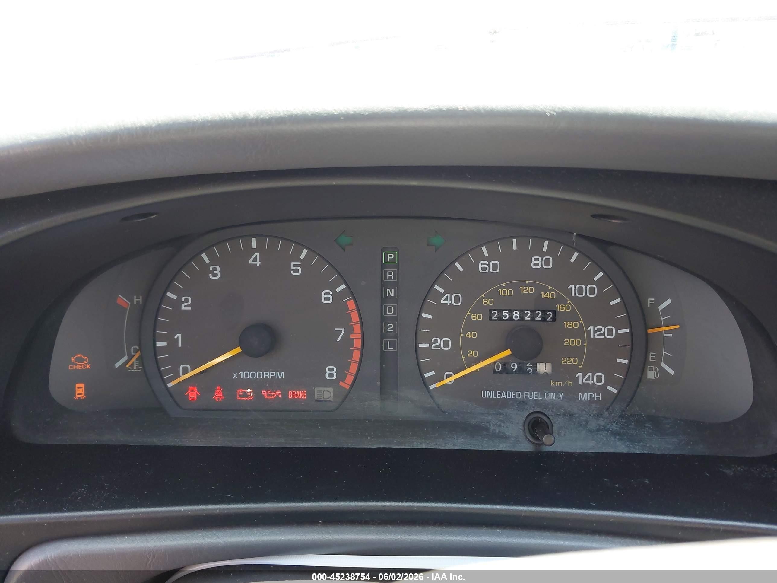1995 Toyota Camry Xle Red vin: JT2GK13E4S0099875