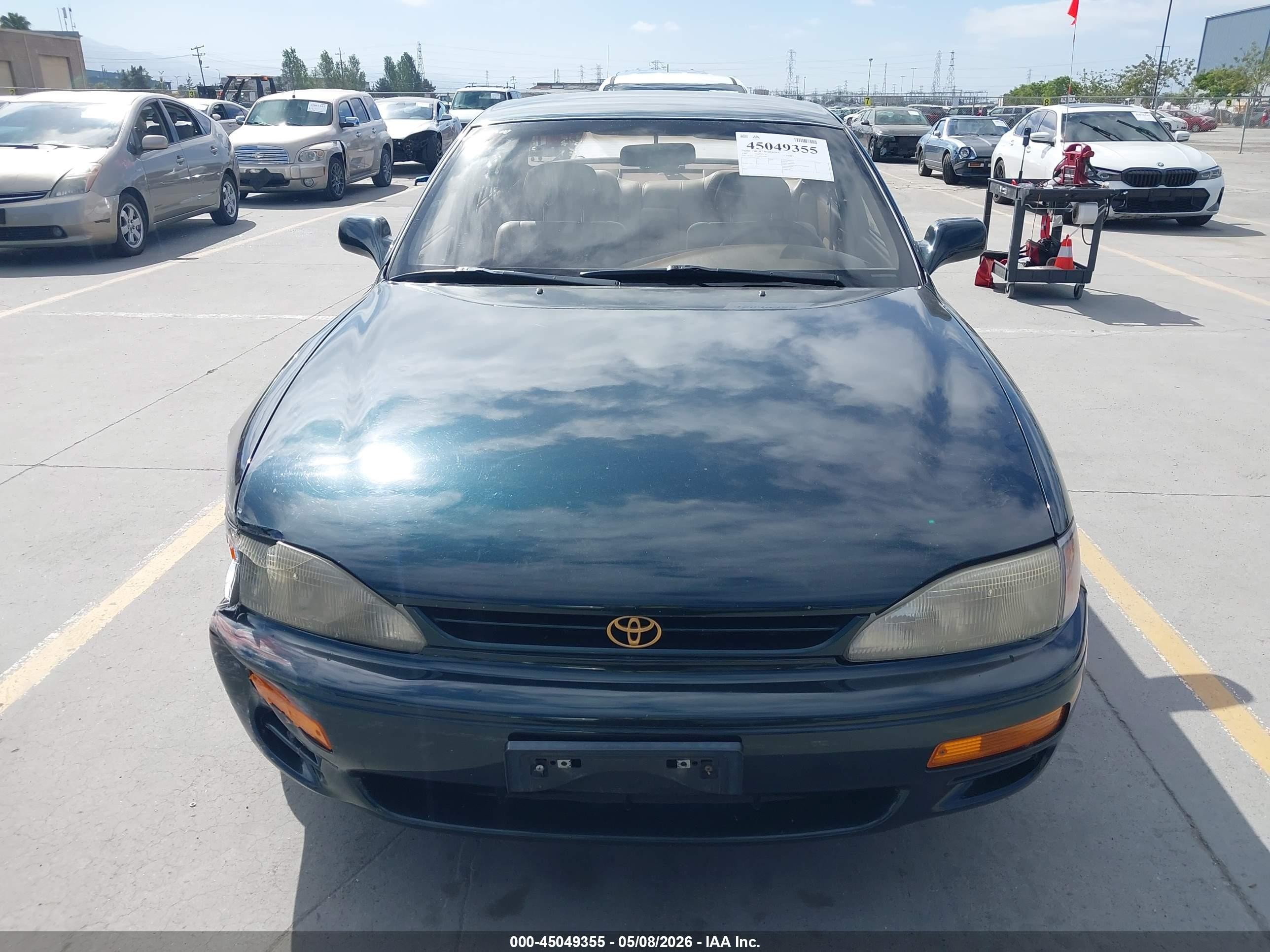 1995 Toyota Camry Xle Зеленый vin: JT2GK13E4S0113094