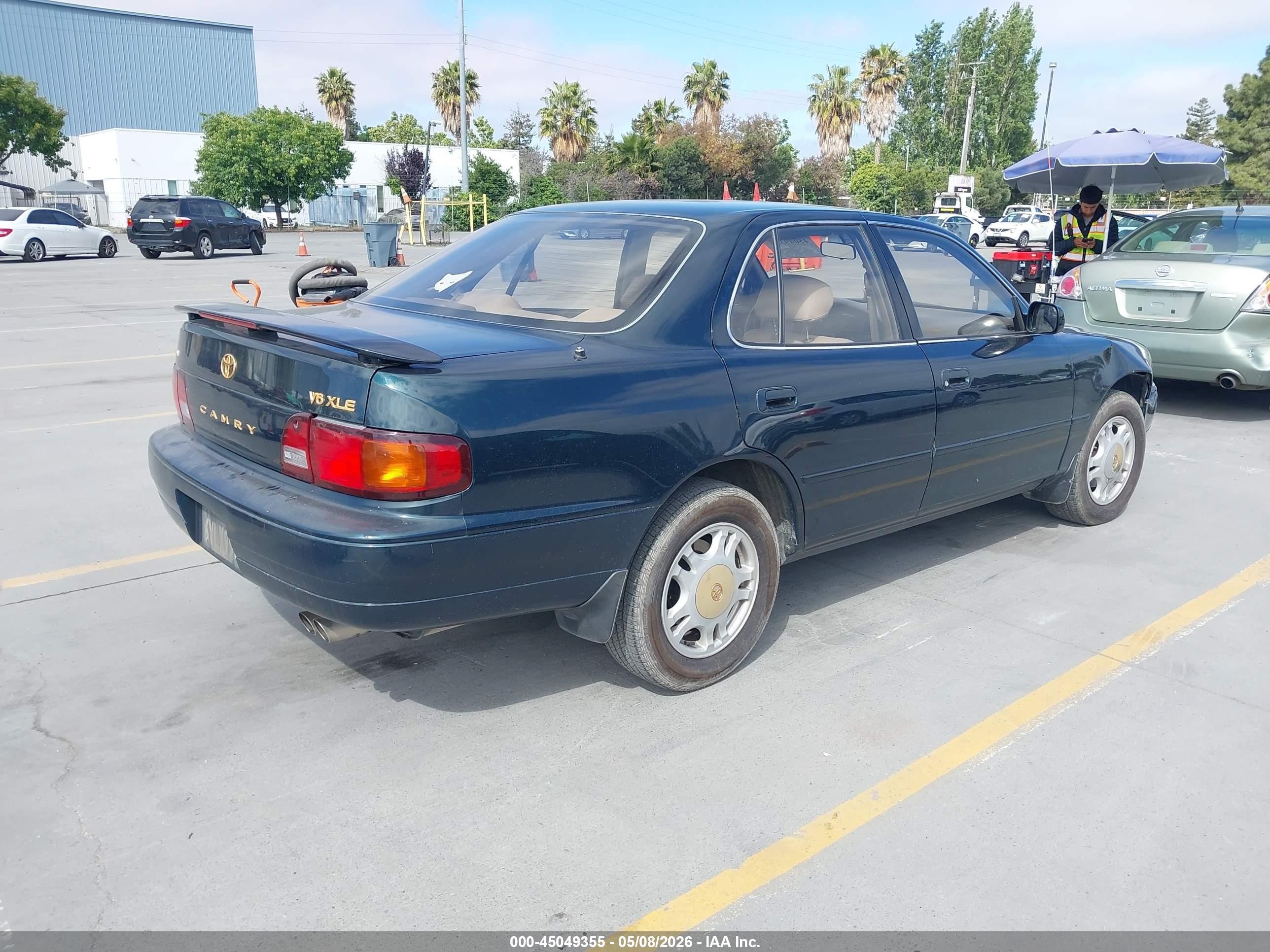 1995 Toyota Camry Xle Зеленый vin: JT2GK13E4S0113094