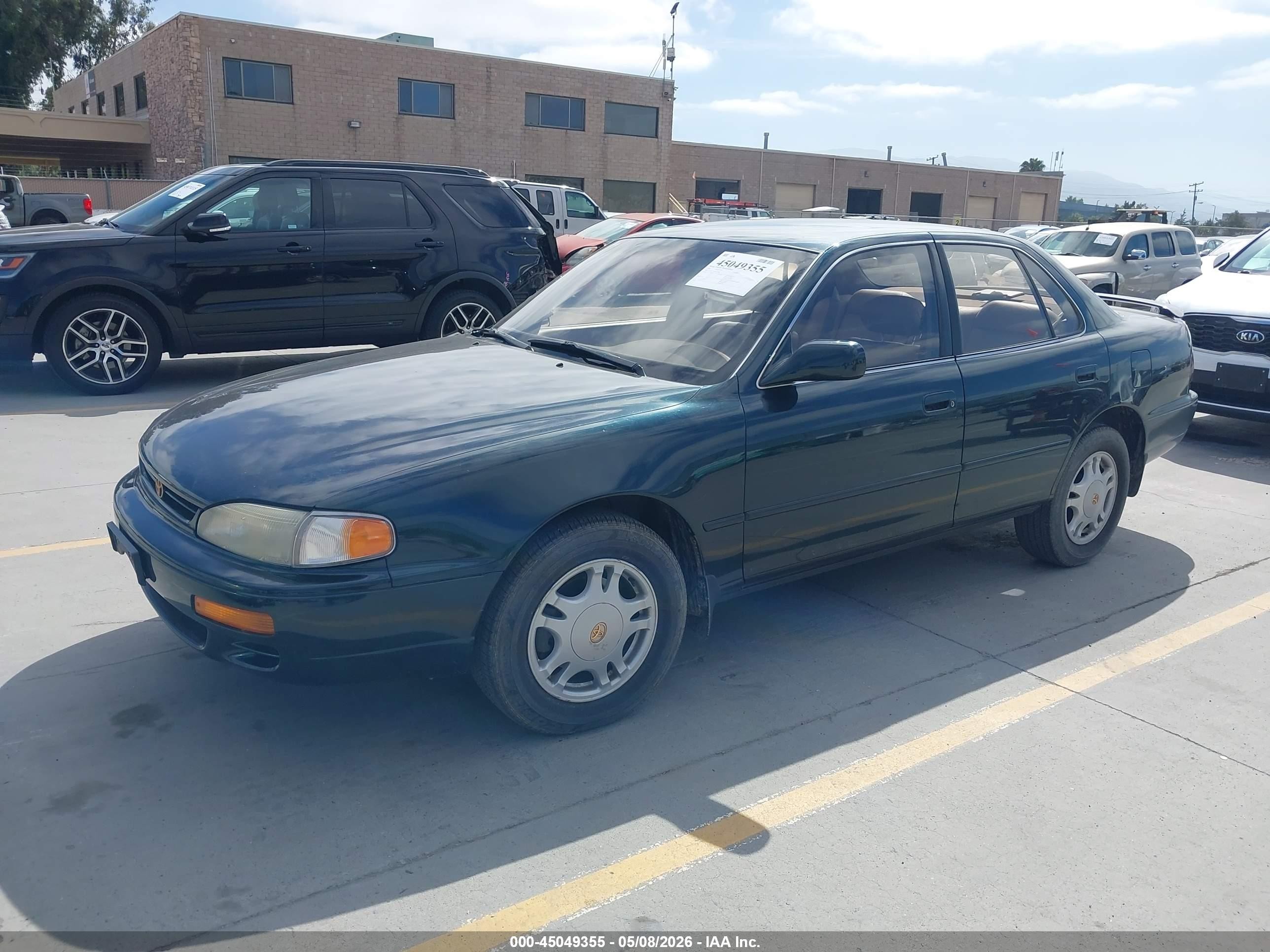 1995 Toyota Camry Xle Зеленый vin: JT2GK13E4S0113094