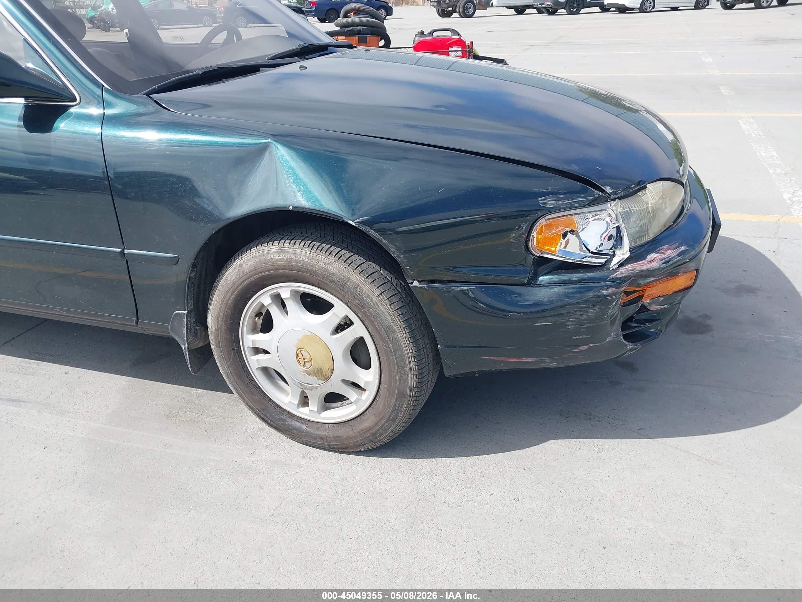 1995 Toyota Camry Xle Зеленый vin: JT2GK13E4S0113094