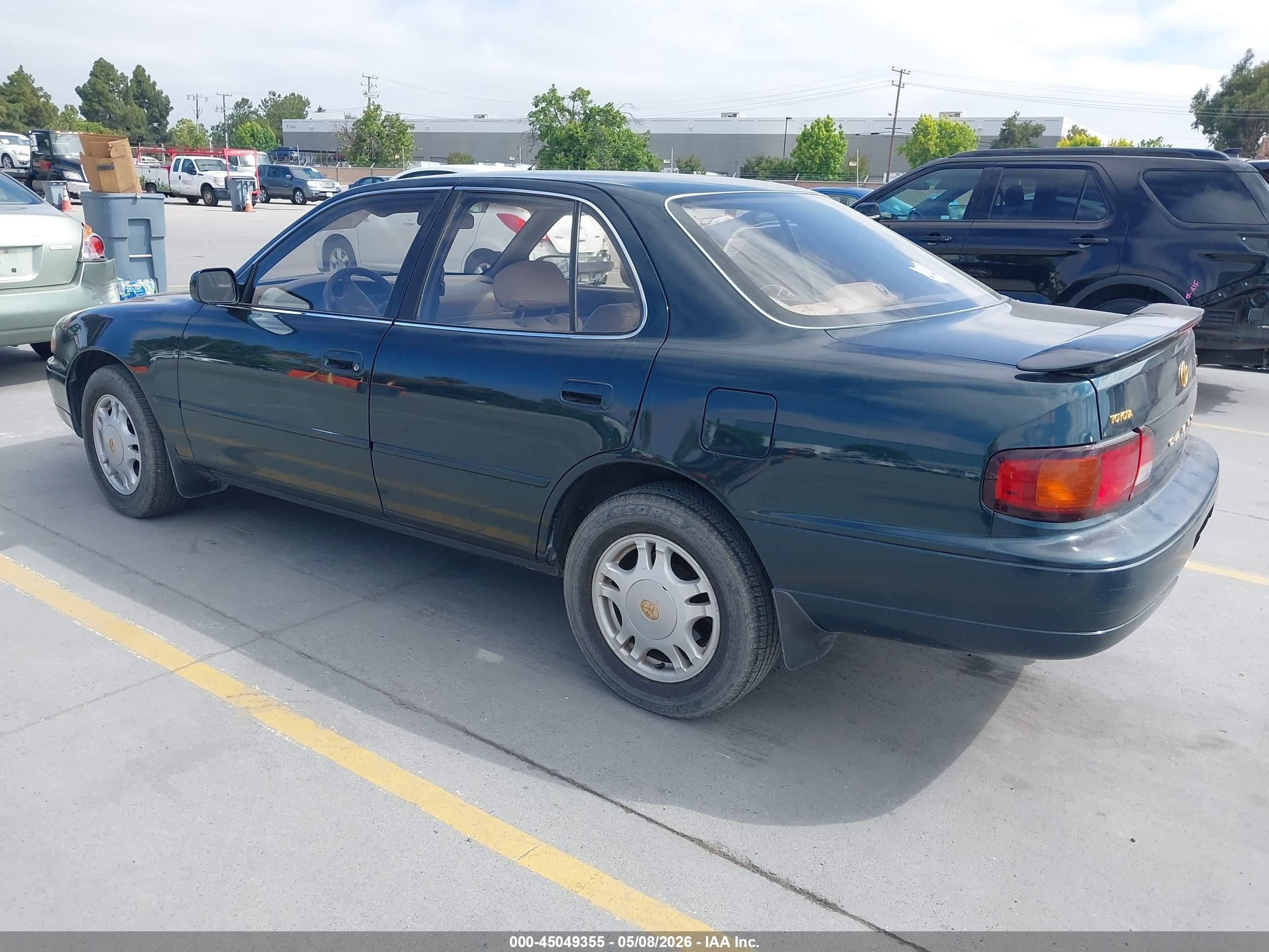 1995 Toyota Camry Xle Зеленый vin: JT2GK13E4S0113094