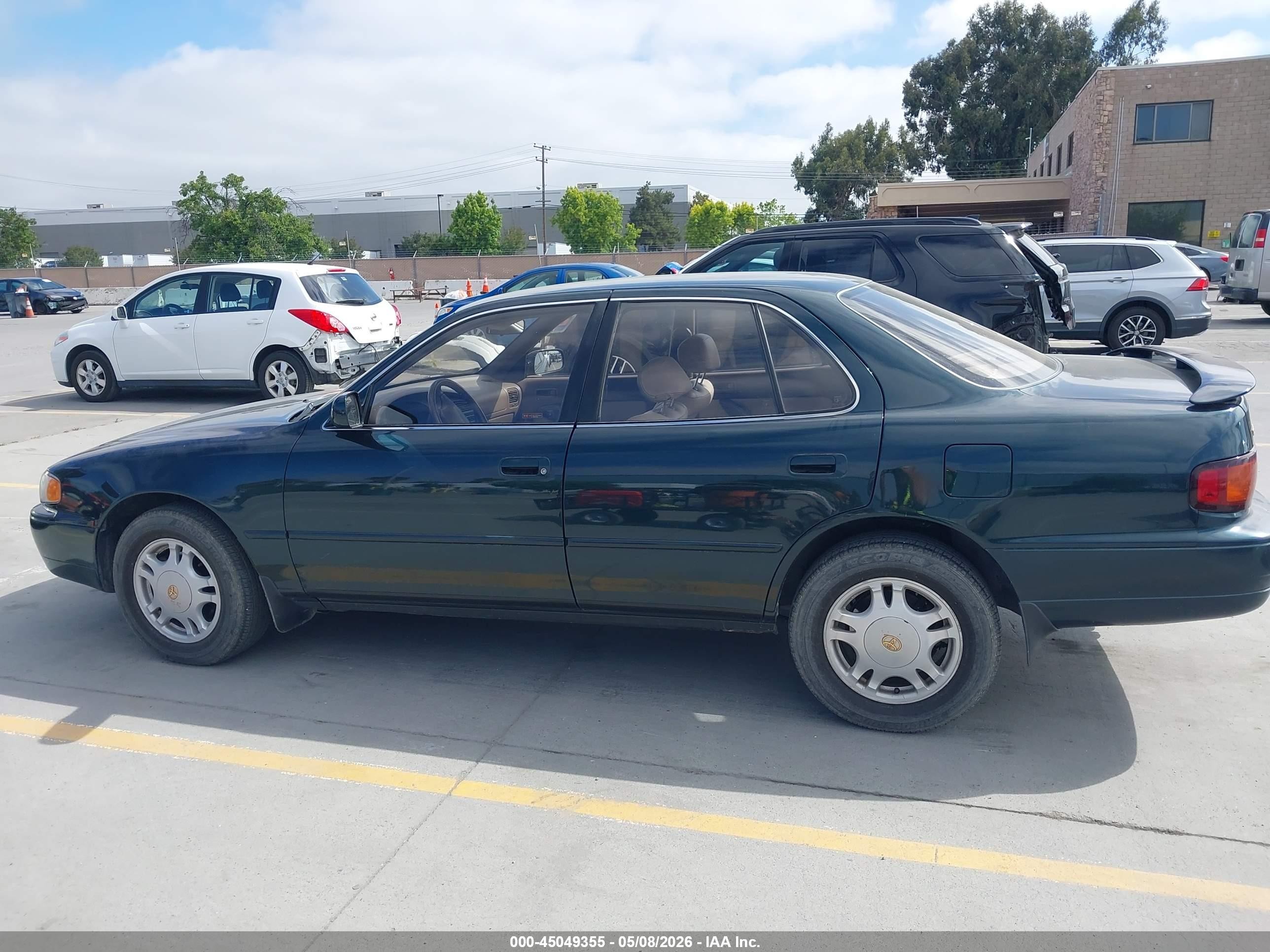 1995 Toyota Camry Xle Зеленый vin: JT2GK13E4S0113094