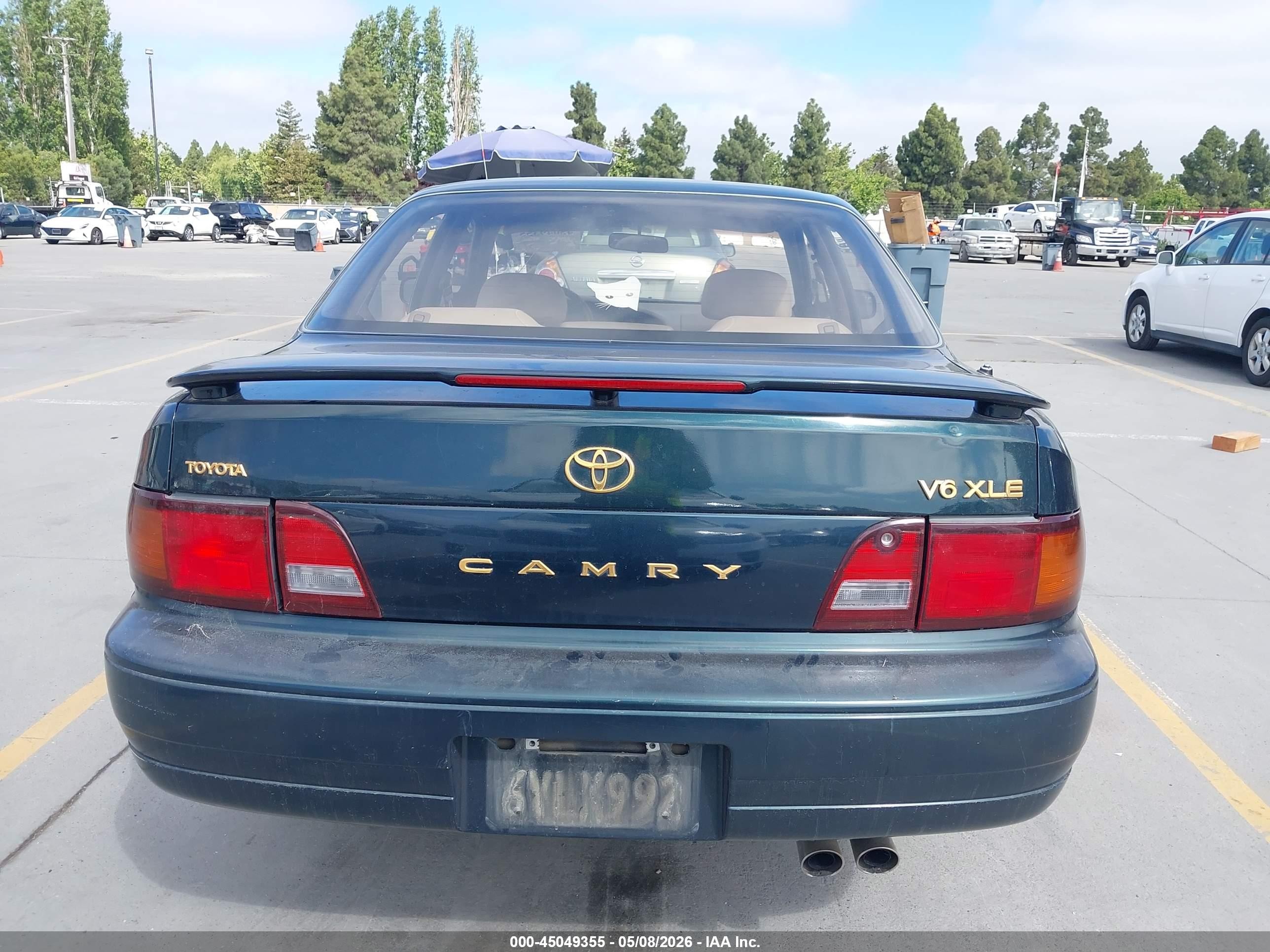 1995 Toyota Camry Xle Зеленый vin: JT2GK13E4S0113094