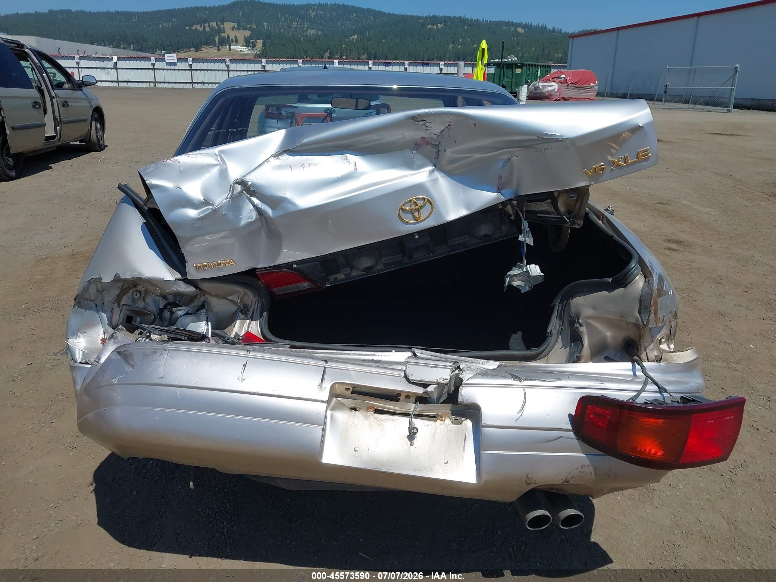 1995 Toyota Camry Xle Pewter vin: JT2GK13E9S0075880