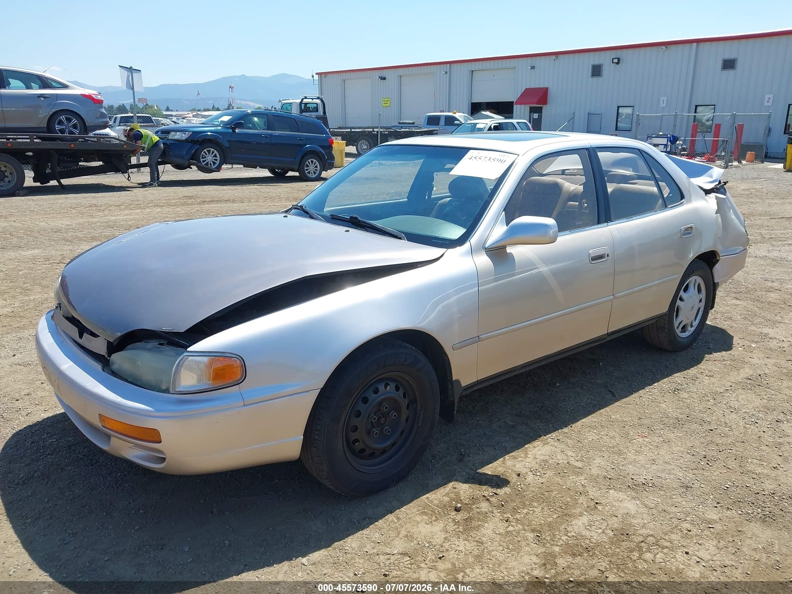 1995 Toyota Camry Xle Pewter vin: JT2GK13E9S0075880