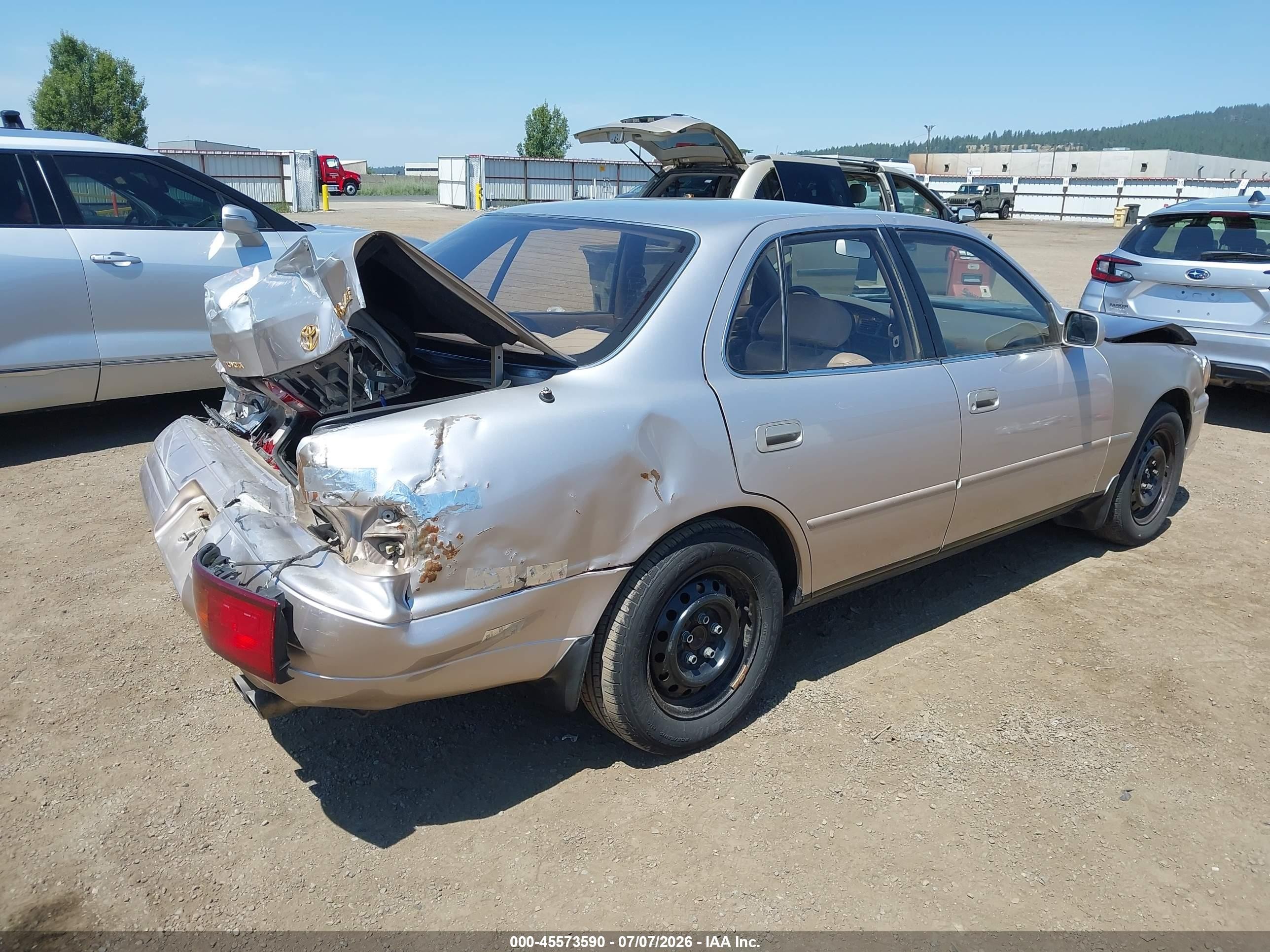 1995 Toyota Camry Xle Pewter vin: JT2GK13E9S0075880