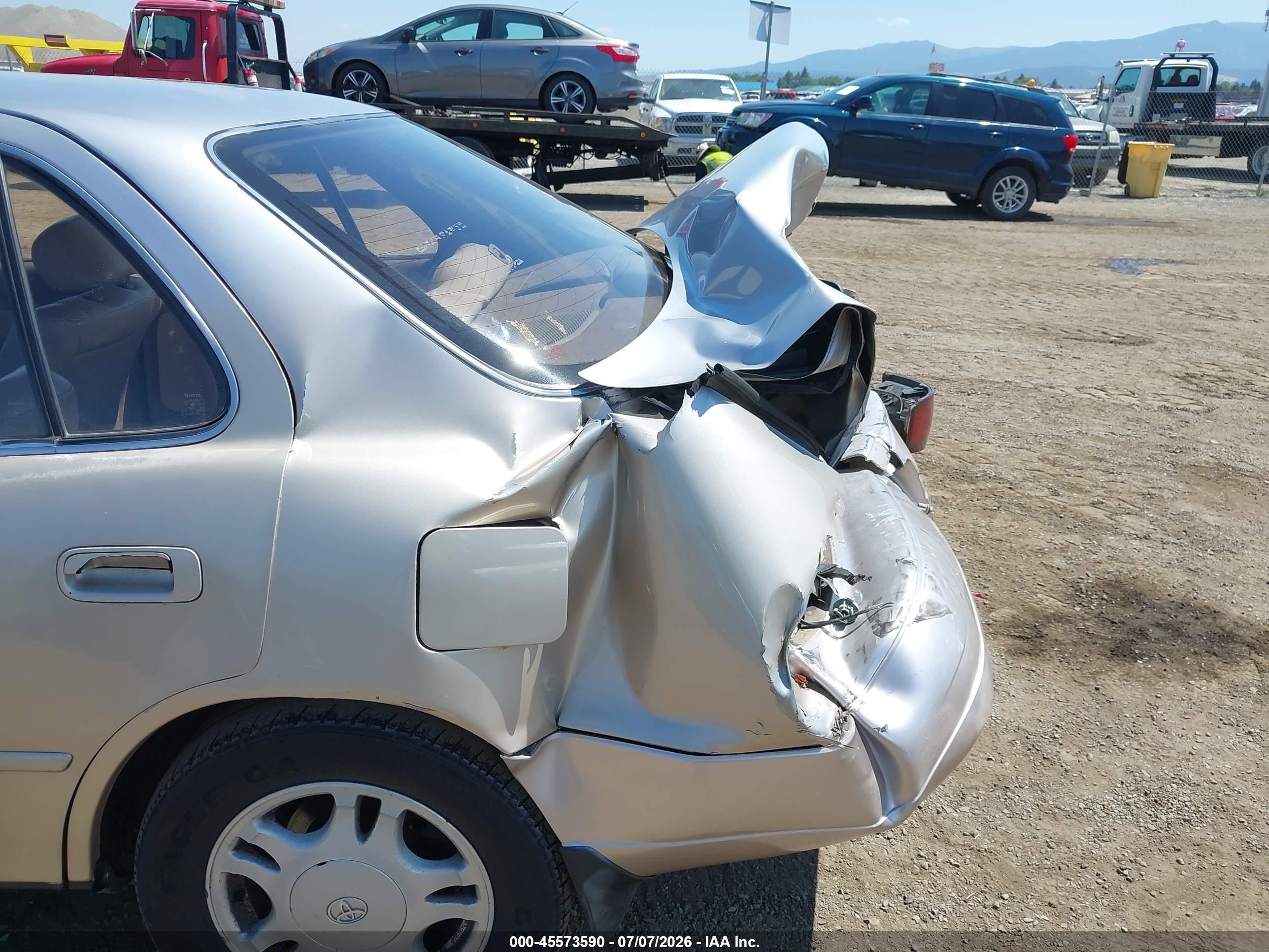1995 Toyota Camry Xle Pewter vin: JT2GK13E9S0075880