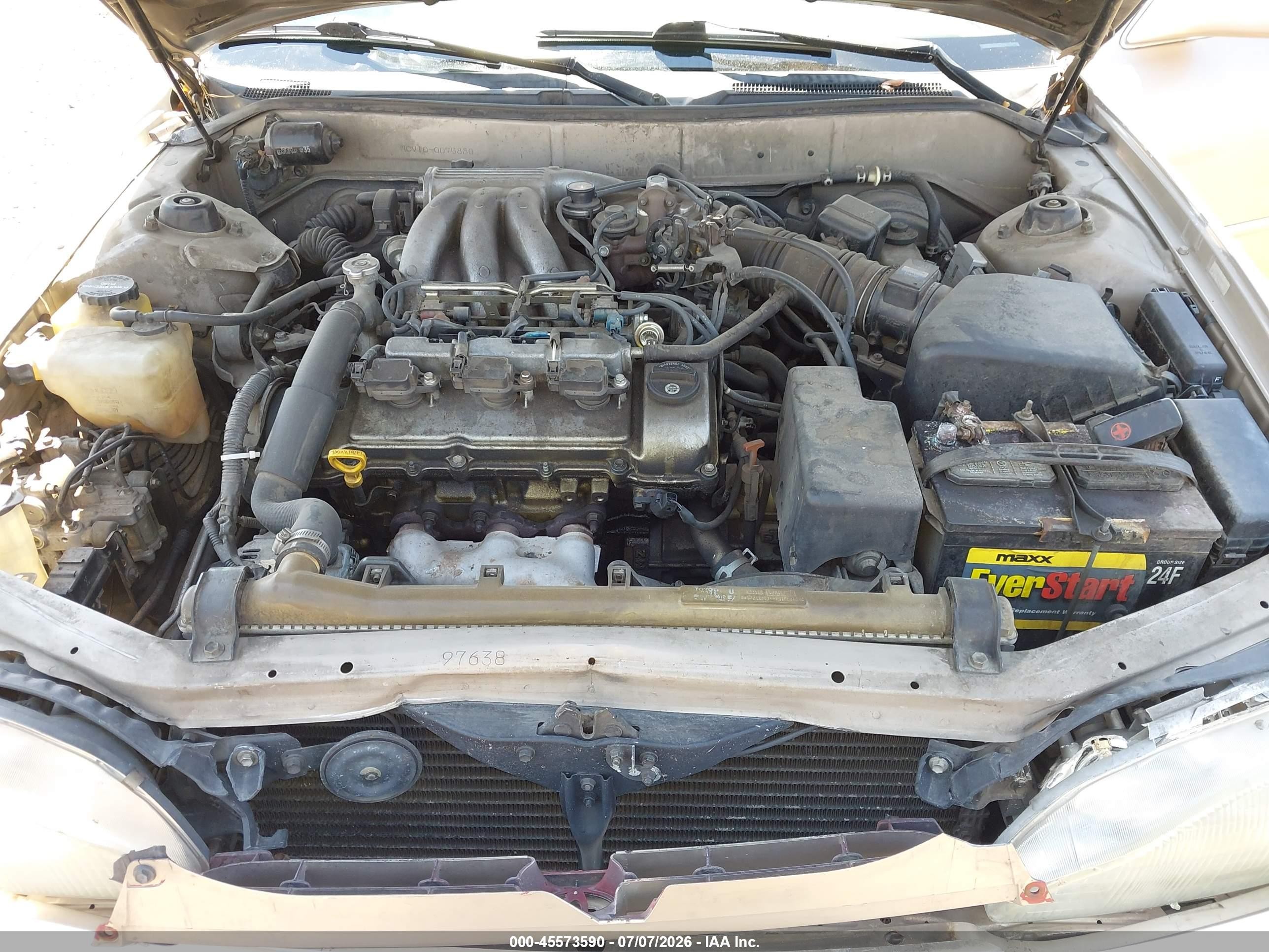 1995 Toyota Camry Xle Pewter vin: JT2GK13E9S0075880