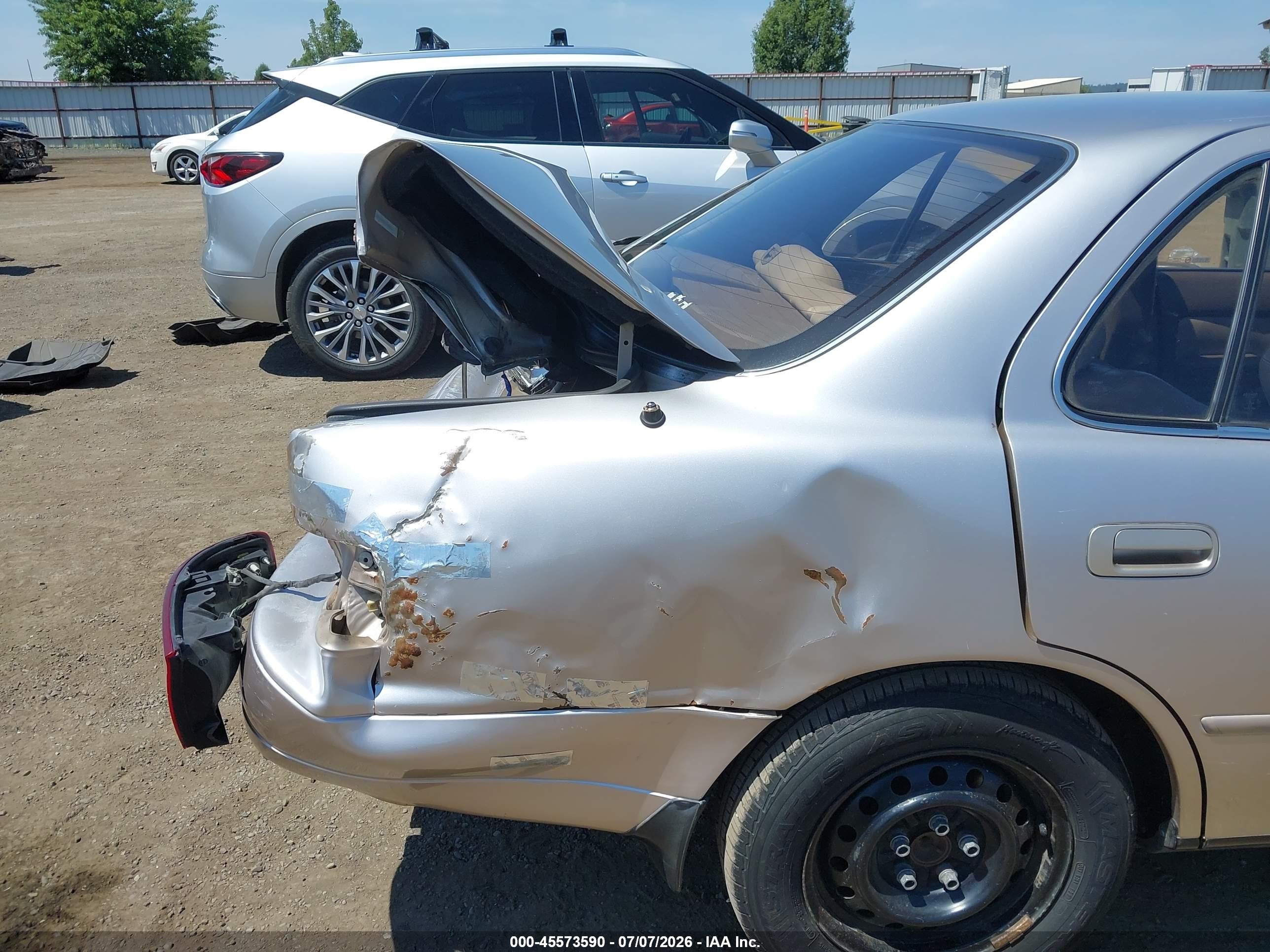 1995 Toyota Camry Xle Pewter vin: JT2GK13E9S0075880