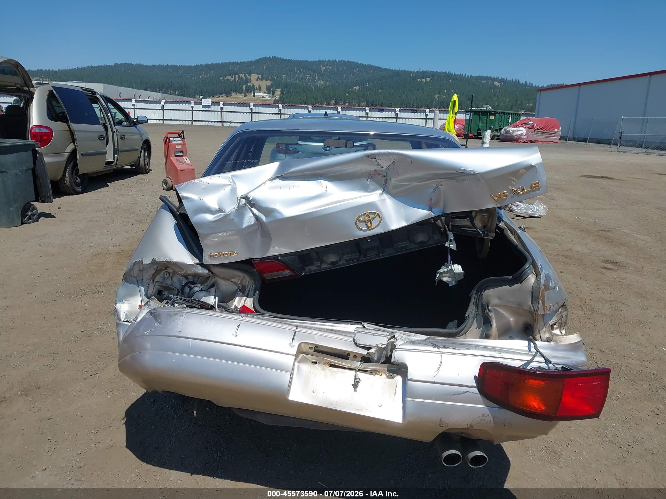 1995 Toyota Camry Xle Pewter vin: JT2GK13E9S0075880